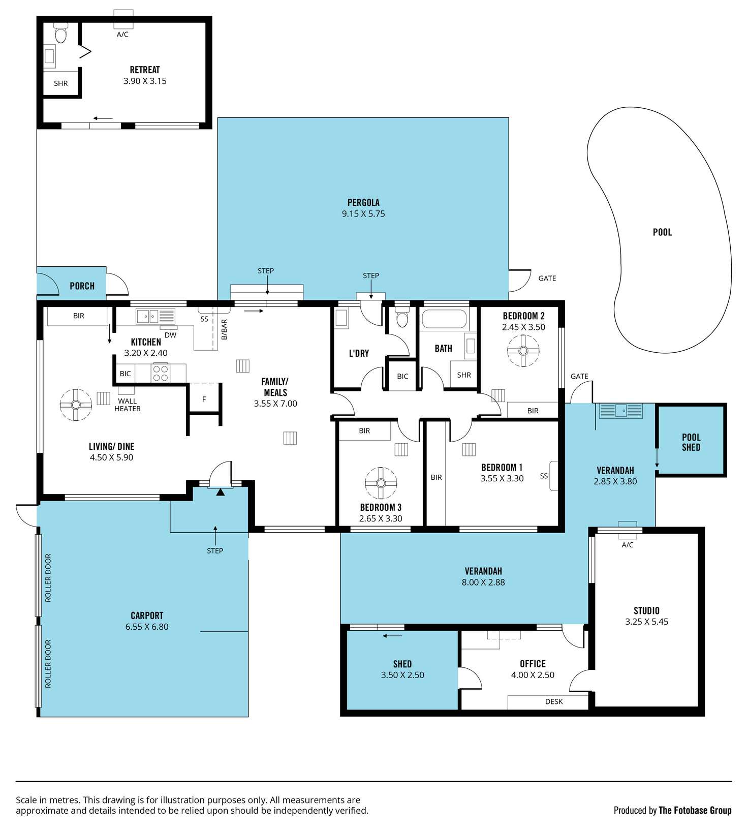Floorplan of Homely house listing, 16 Mercedes Avenue, Hallett Cove SA 5158