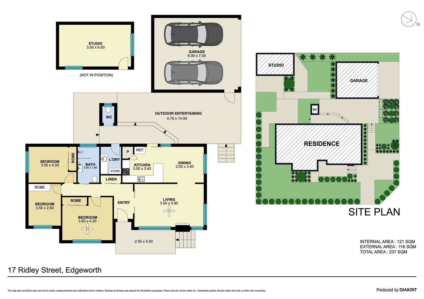 Floorplan of Homely house listing, 17 Ridley Street, Edgeworth NSW 2285