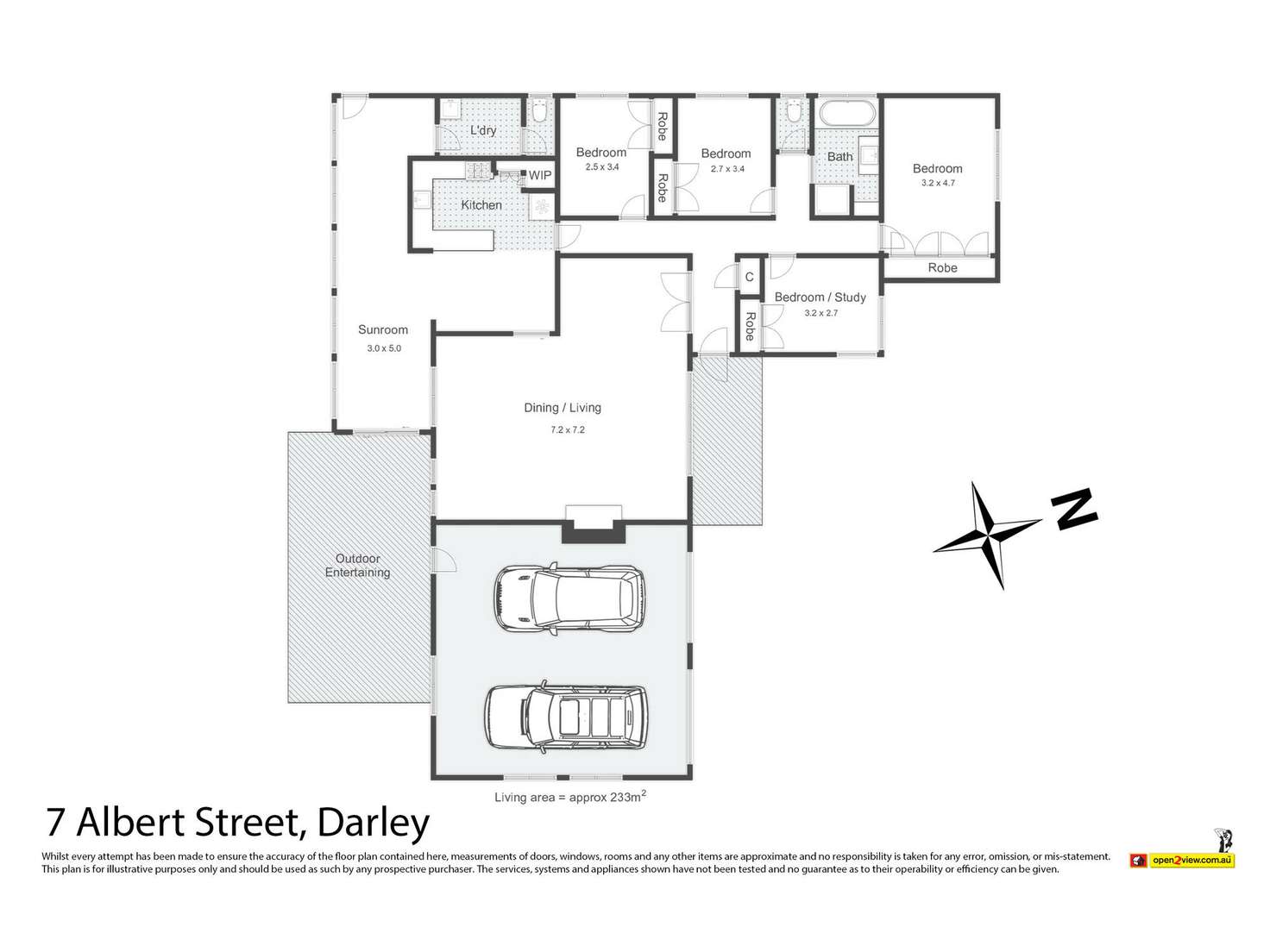 Floorplan of Homely house listing, 7 Albert Street, Darley VIC 3340