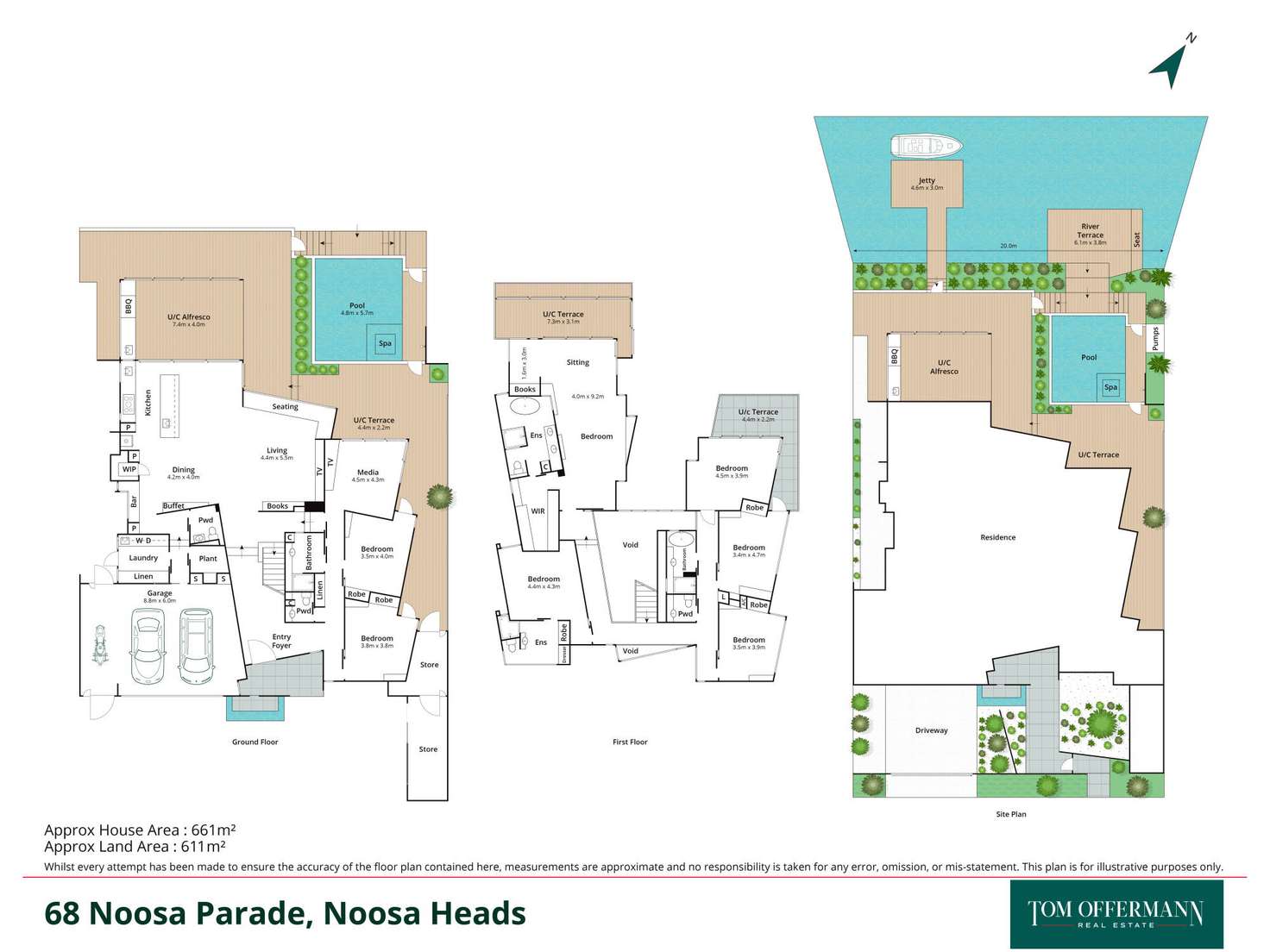 Floorplan of Homely house listing, 68 Noosa Parade, Noosa Heads QLD 4567