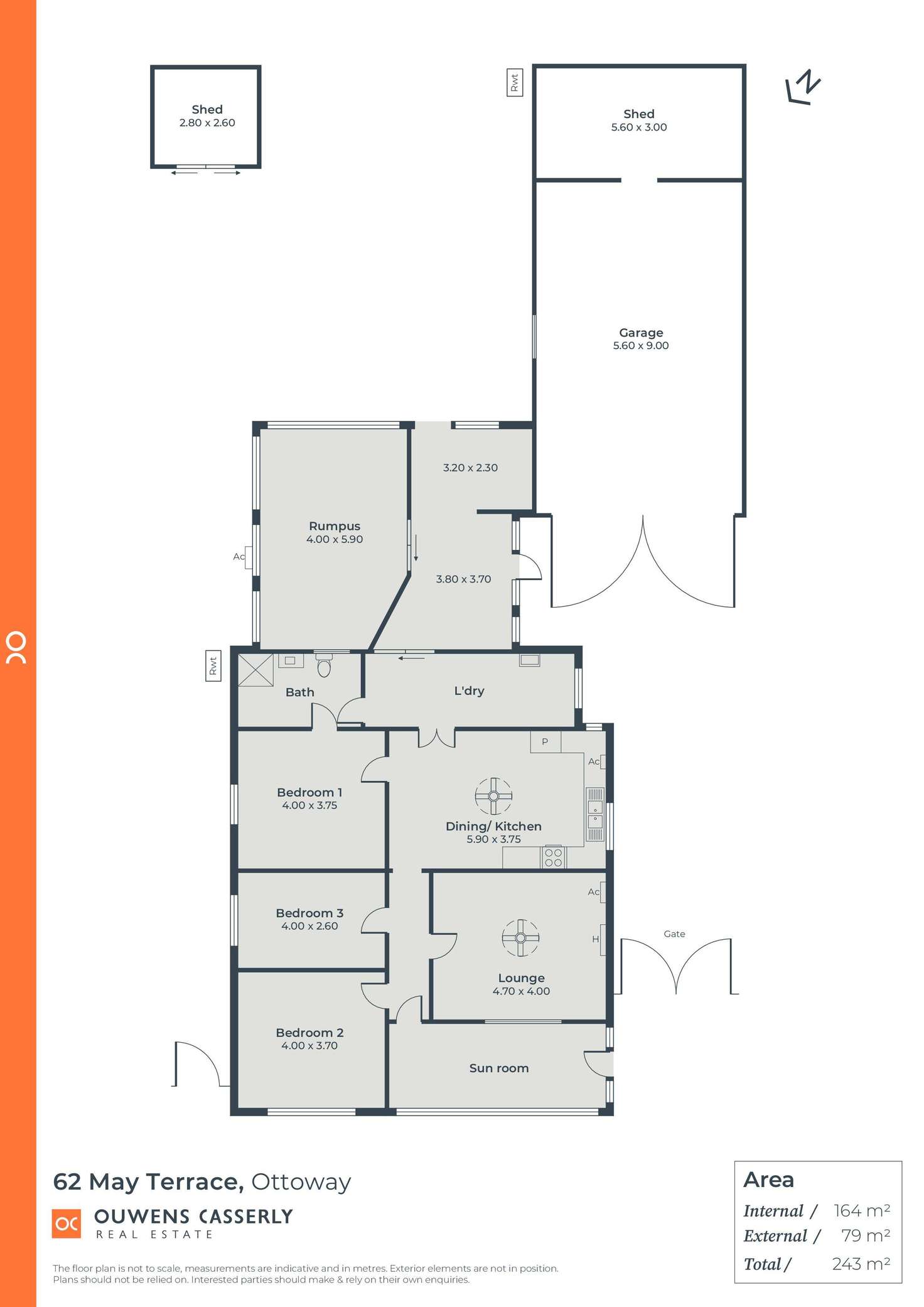 Floorplan of Homely house listing, 62 May Terrace, Ottoway SA 5013