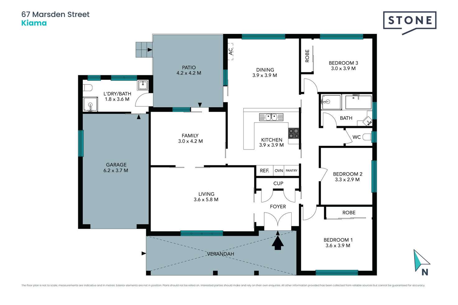 Floorplan of Homely house listing, 67 Marsden Street, Kiama NSW 2533