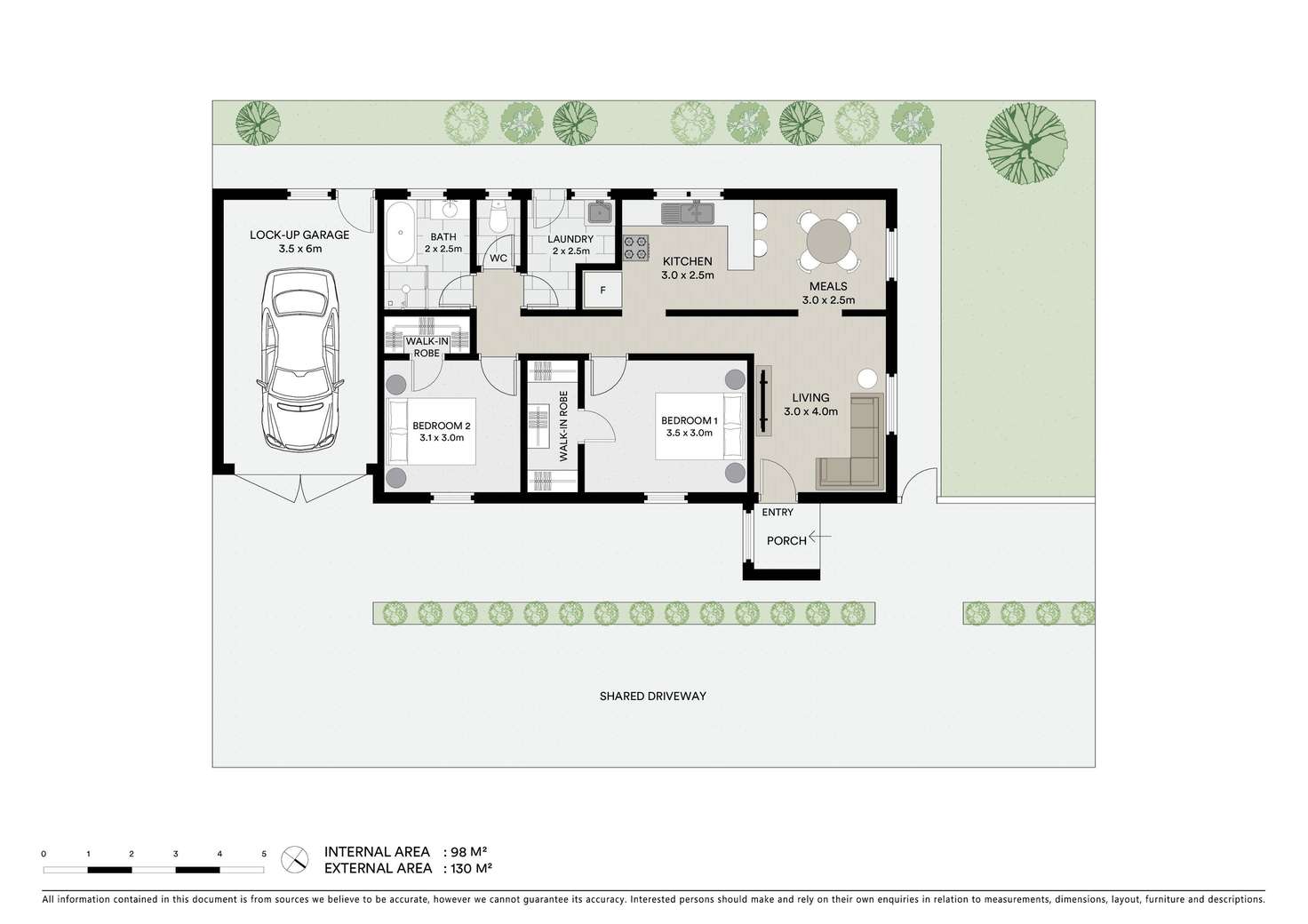 Floorplan of Homely unit listing, 1/50 Maurice Street, Herne Hill VIC 3218