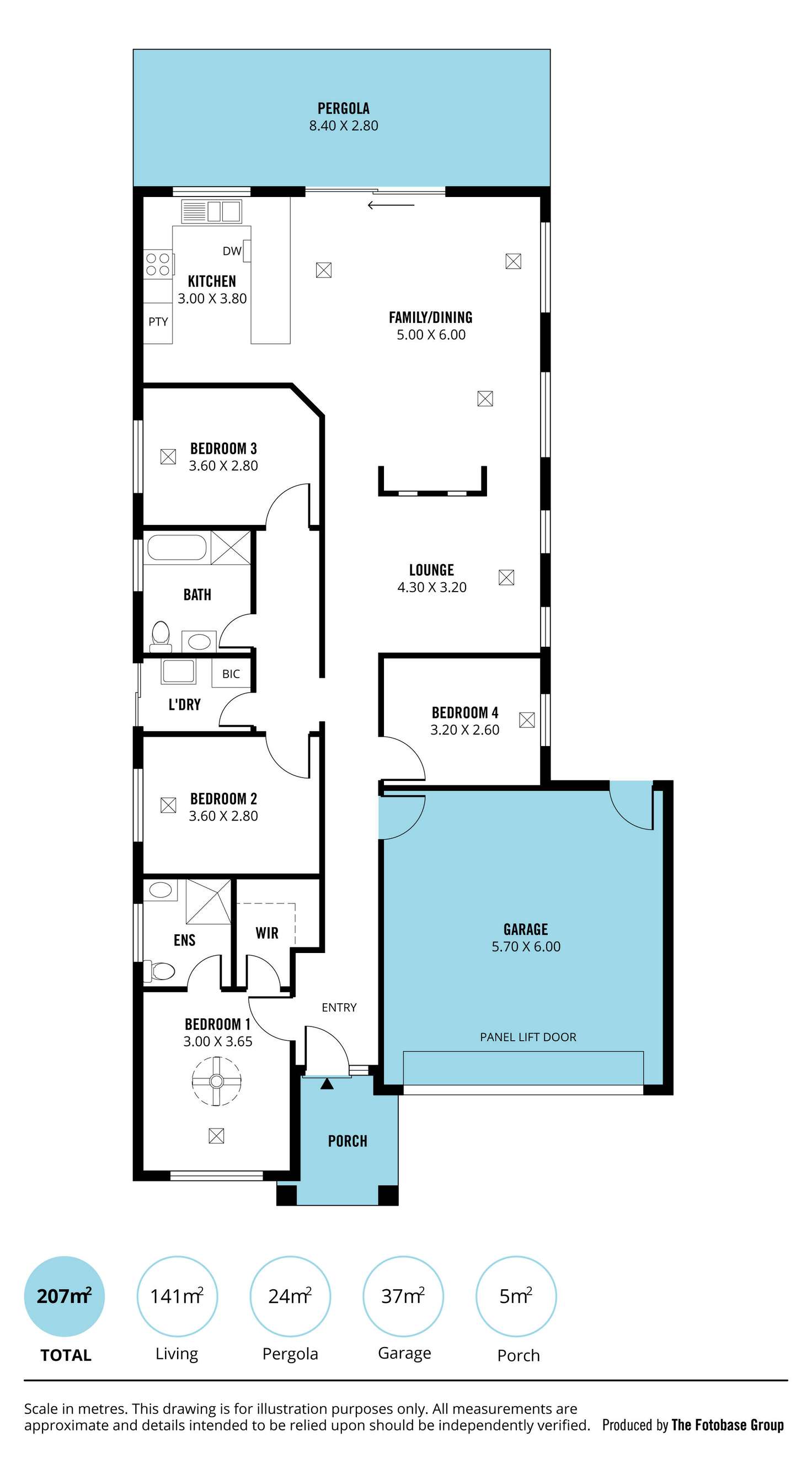 Floorplan of Homely house listing, 26 Seahaven Way, Aldinga Beach SA 5173