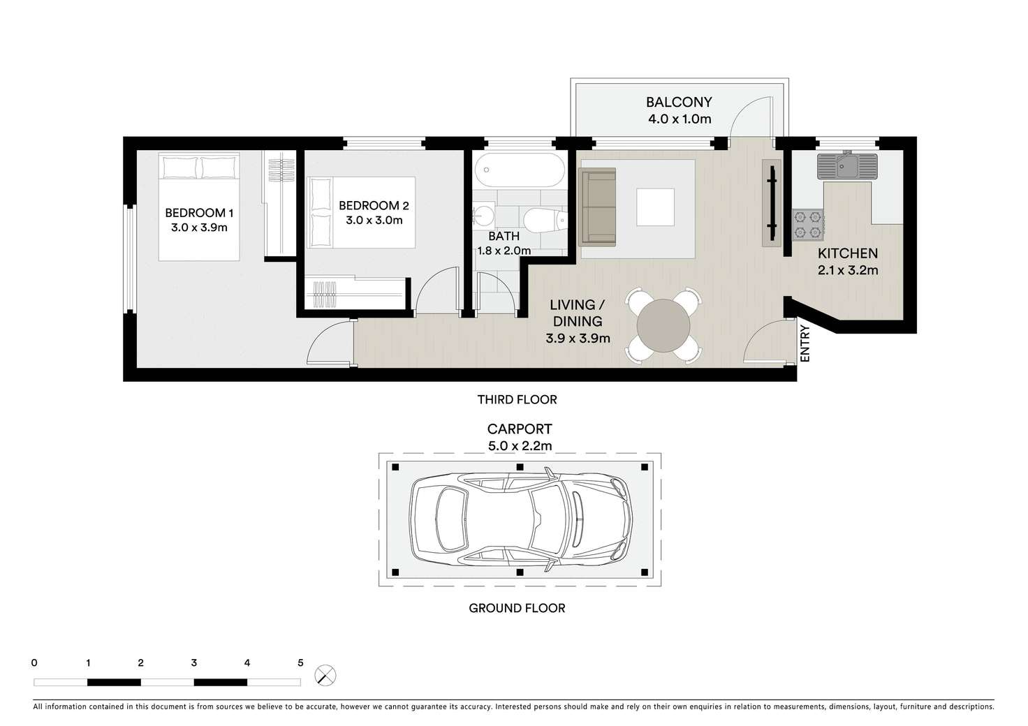 Floorplan of Homely unit listing, 10/72 Park Road, Hurstville NSW 2220