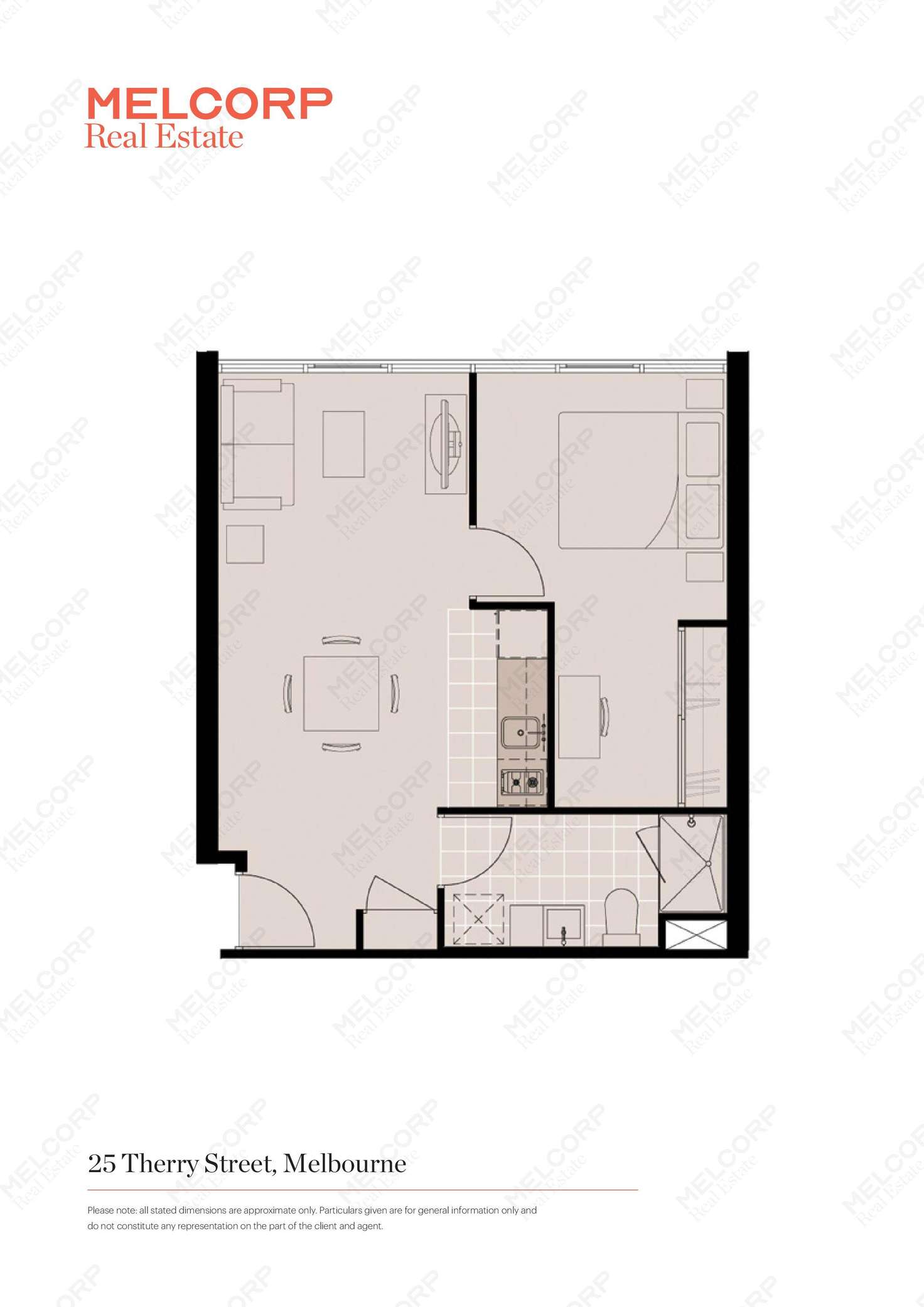 Floorplan of Homely apartment listing, 803/25 Therry Street, Melbourne VIC 3000