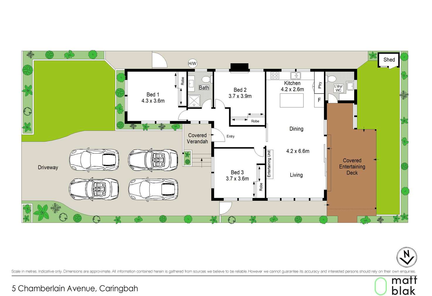 Floorplan of Homely house listing, 5 Chamberlain Avenue, Caringbah NSW 2229