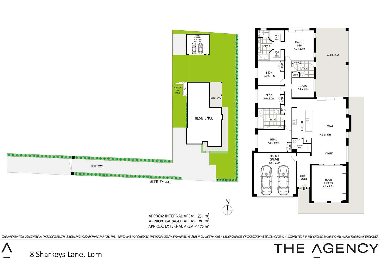 Floorplan of Homely house listing, 8 Sharkeys Lane, Lorn NSW 2320