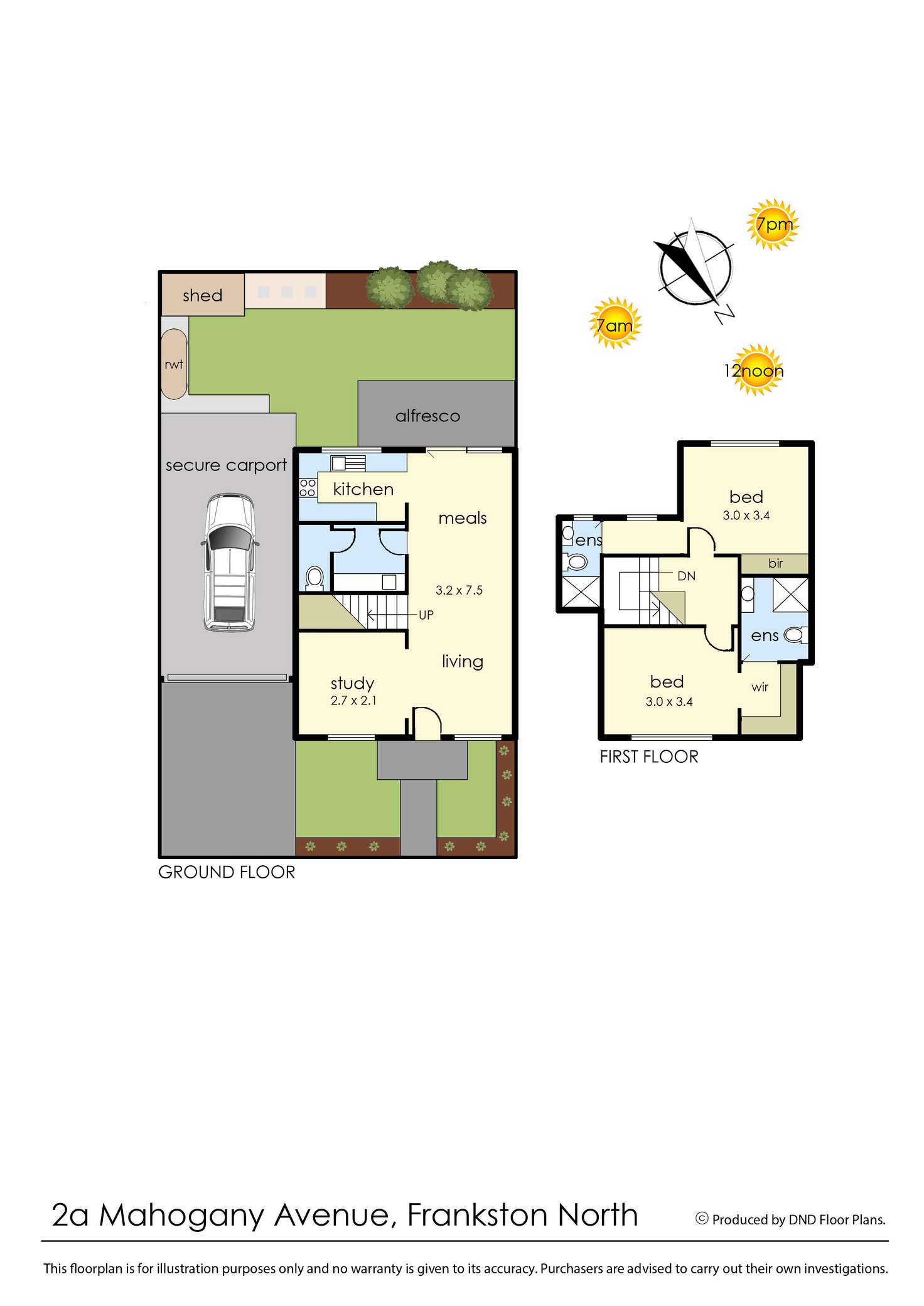 Floorplan of Homely house listing, 2a Mahogany Avenue, Frankston North VIC 3200