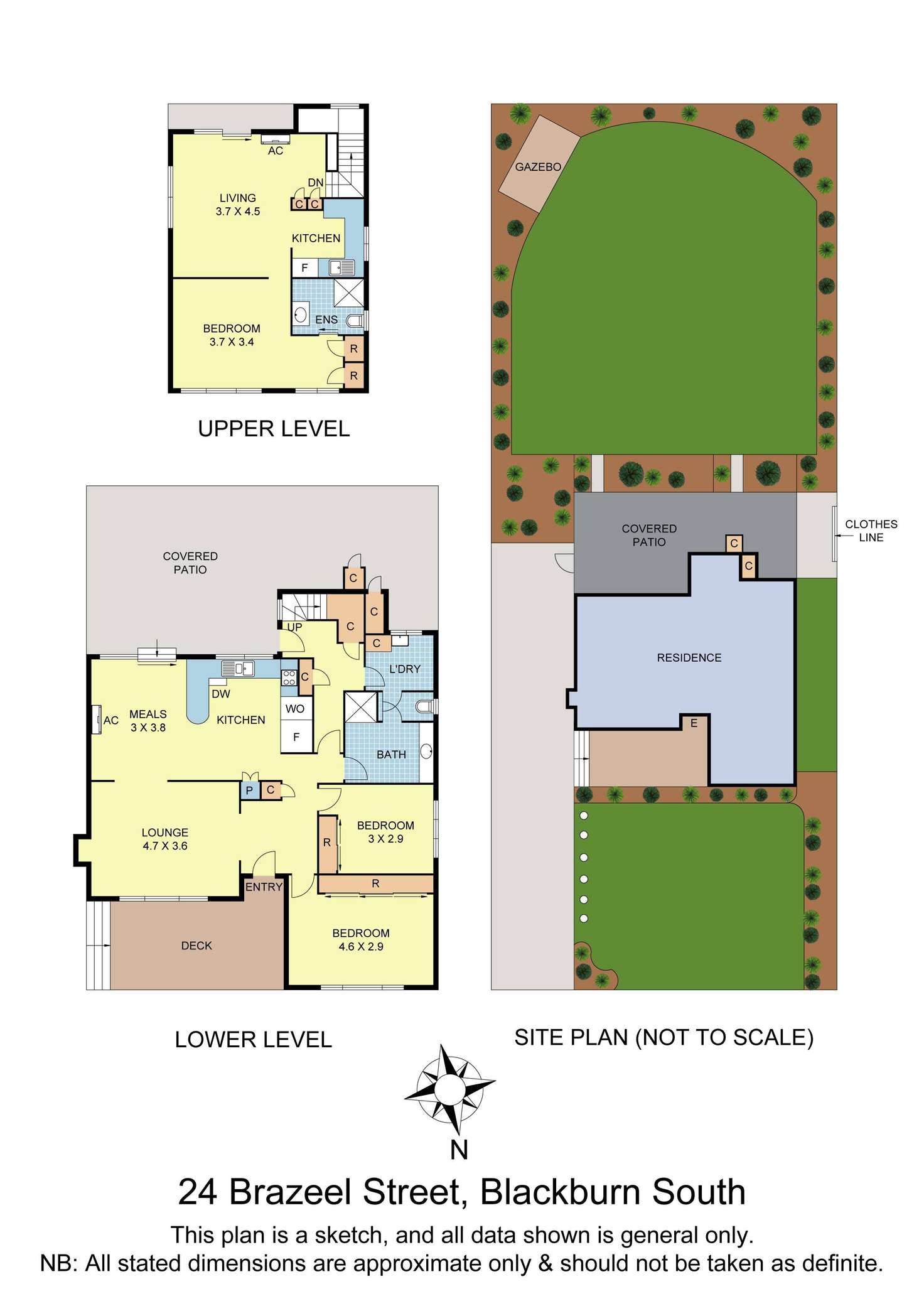 Floorplan of Homely house listing, 24 Brazeel Street, Blackburn South VIC 3130