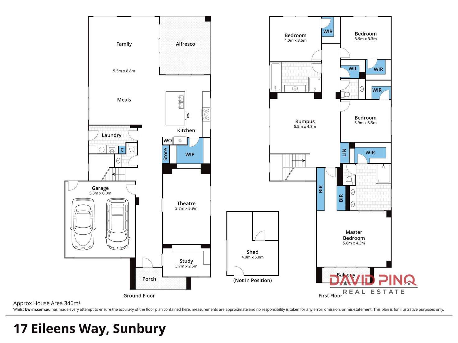Floorplan of Homely house listing, 7 Eileens Way, Sunbury VIC 3429