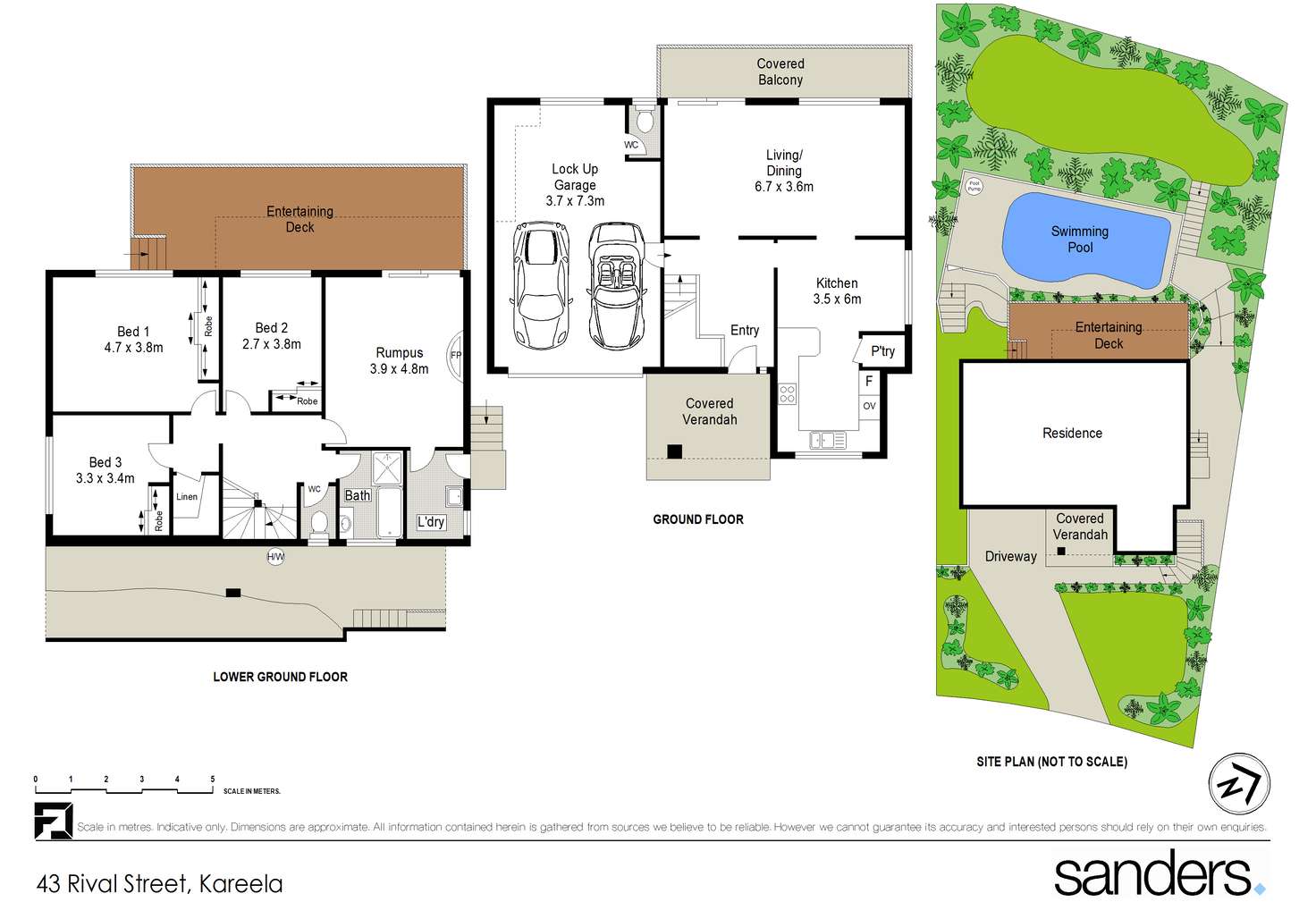 Floorplan of Homely house listing, 43 Rival Street, Kareela NSW 2232