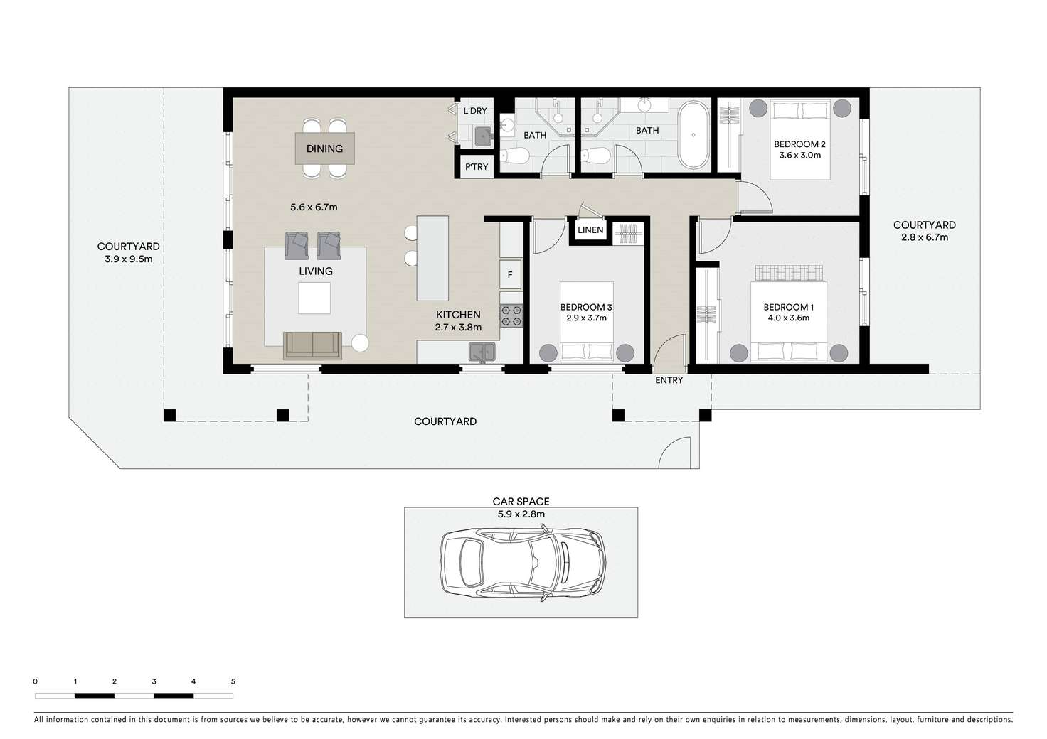 Floorplan of Homely unit listing, 15/39 Havenview Road, Terrigal NSW 2260