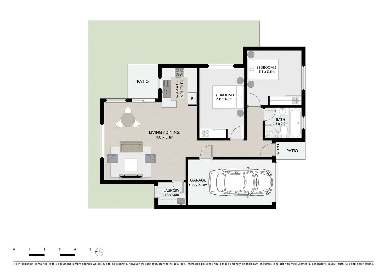 Floorplan of Homely villa listing, 2/75A Girraween Road, Girraween NSW 2145