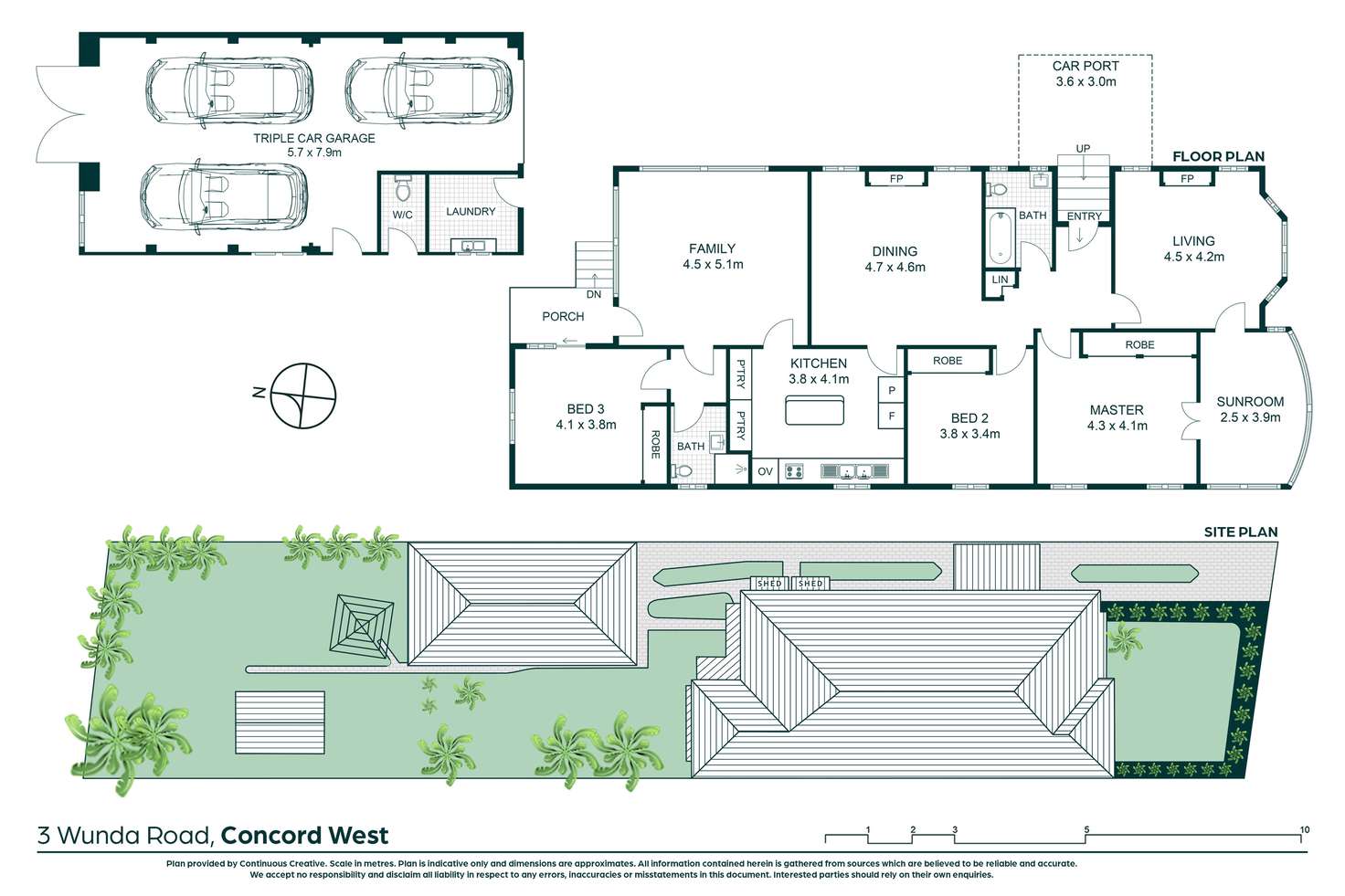 Floorplan of Homely house listing, 3 Wunda Road, Concord West NSW 2138