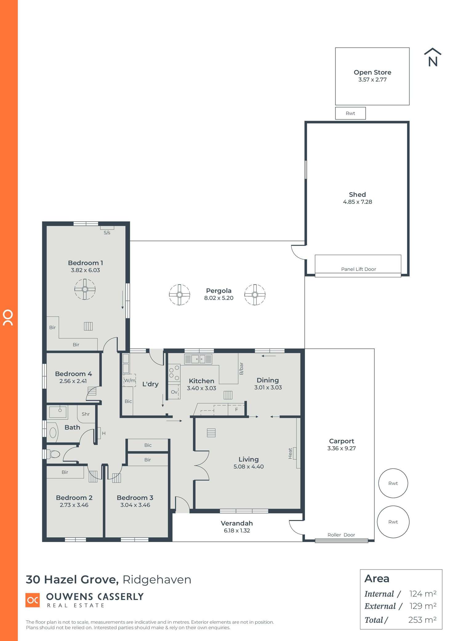 Floorplan of Homely house listing, 30 Hazel Grove, Ridgehaven SA 5097