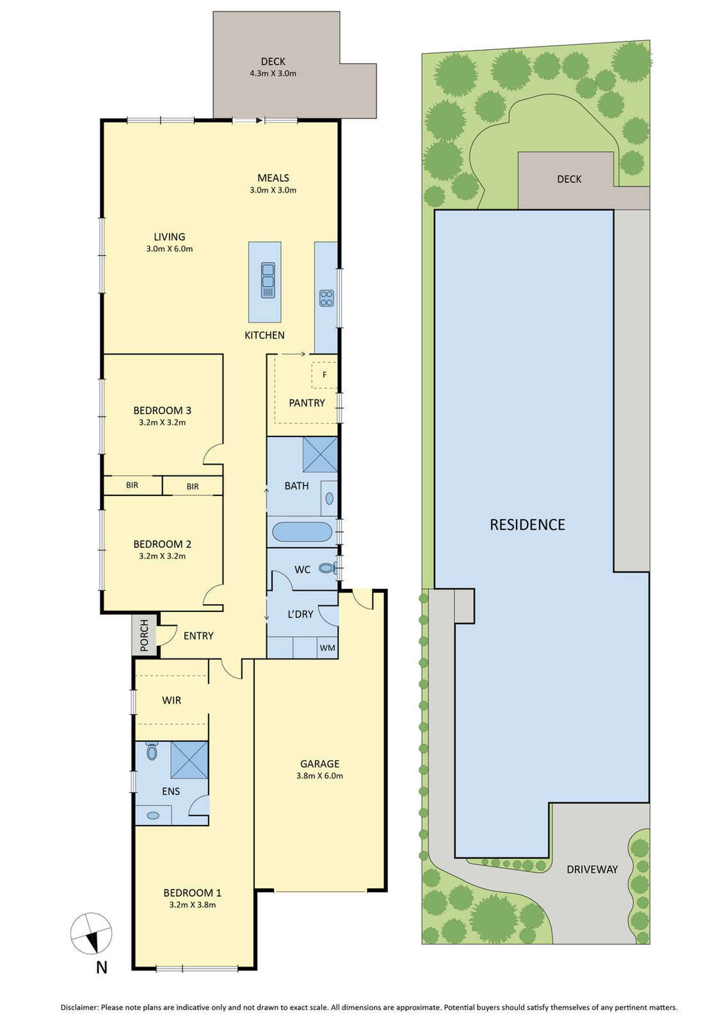 Floorplan of Homely residentialLand listing, 1/231 Gap Road, Sunbury VIC 3429