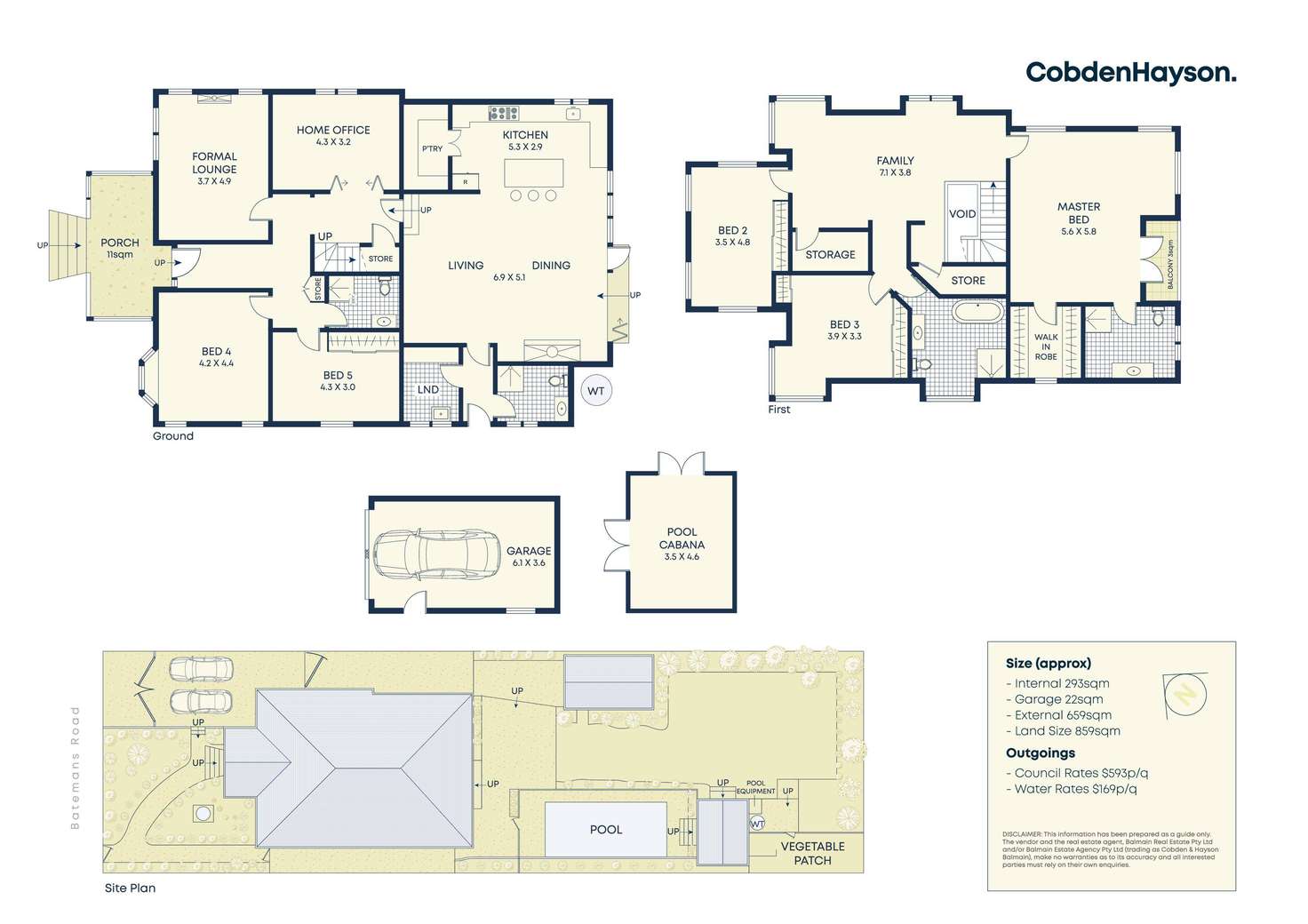 Floorplan of Homely house listing, 51 Batemans Road, Gladesville NSW 2111
