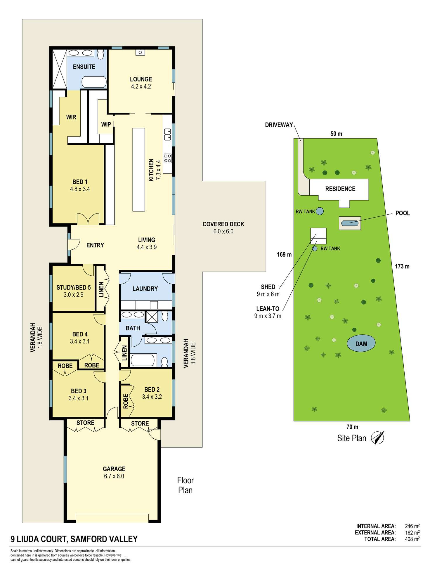 Floorplan of Homely house listing, 9 Liuda Court, Samford Valley QLD 4520