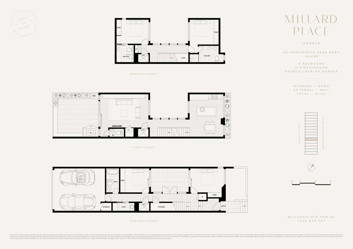 Floorplan of Homely house listing, 42C Wentworth Park Road, Glebe NSW 2037