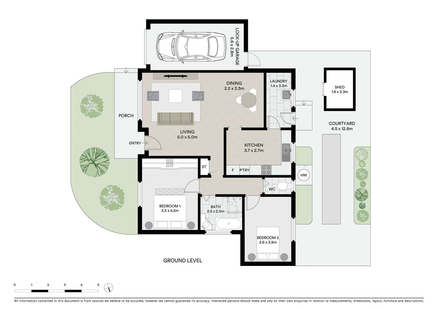 Floorplan of Homely villa listing, 3/84 Villiers Road, Padstow Heights NSW 2211