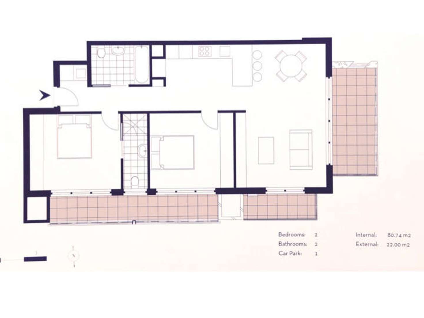 Floorplan of Homely apartment listing, 3/33 Prince Street, Randwick NSW 2031