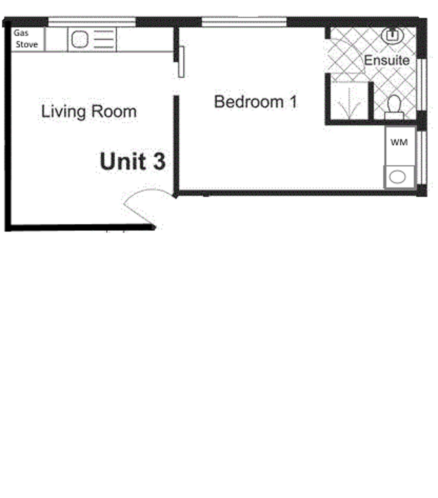Floorplan of Homely unit listing, 3/12 Shelly Beach Road, East Ballina NSW 2478