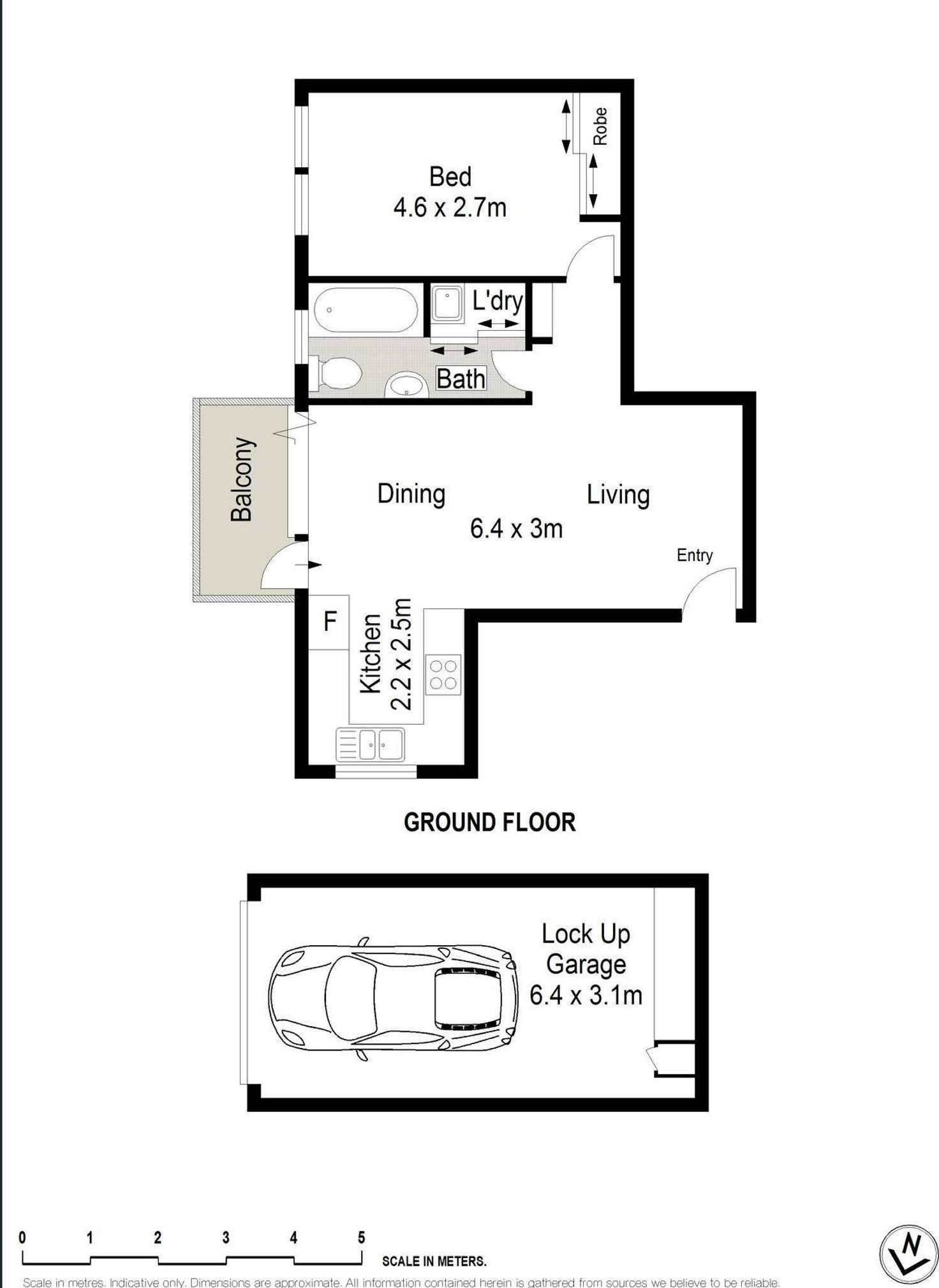 Floorplan of Homely apartment listing, 13/21 Ewos Parade, Cronulla NSW 2230