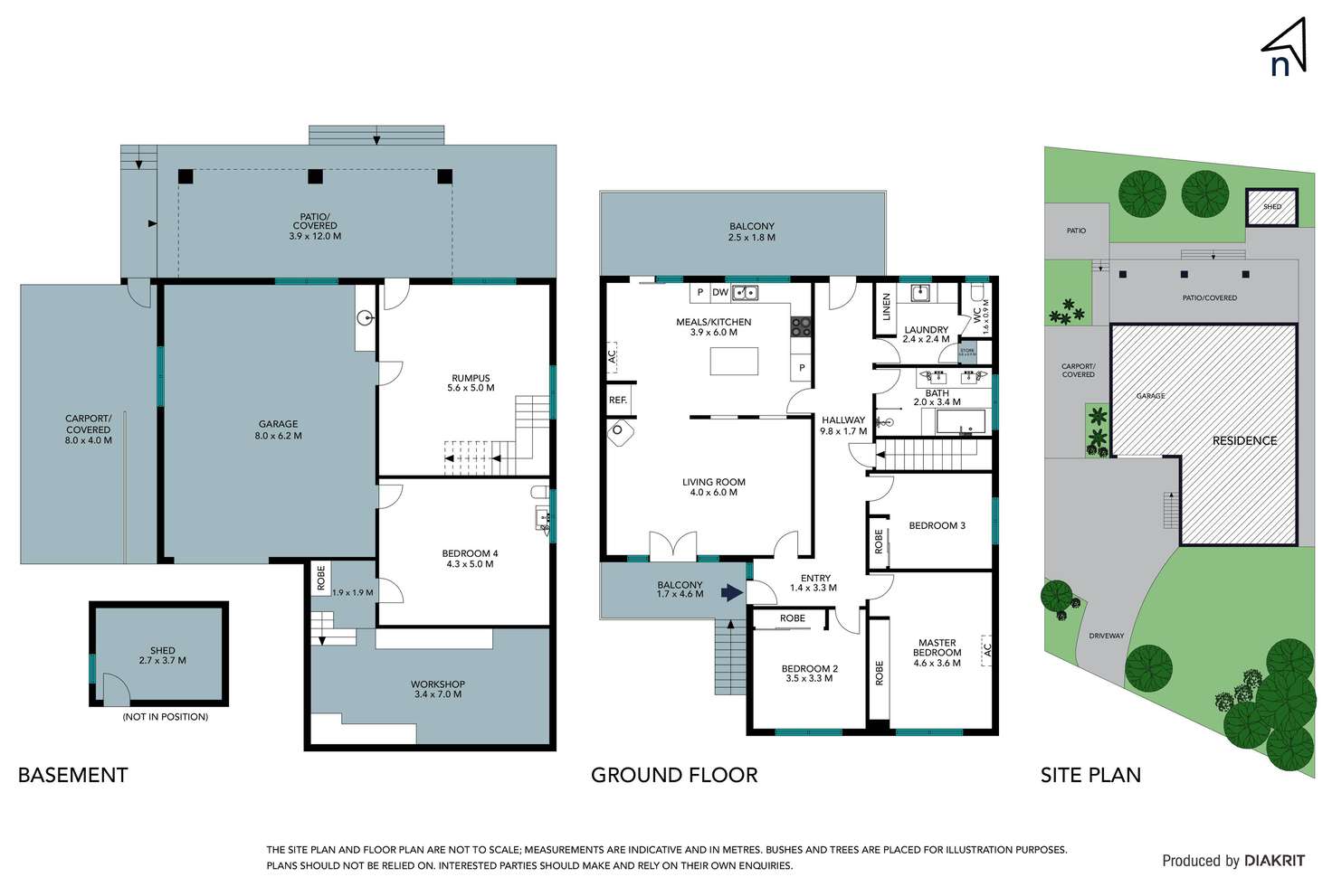 Floorplan of Homely house listing, 120 Darebin Boulevard, Reservoir VIC 3073