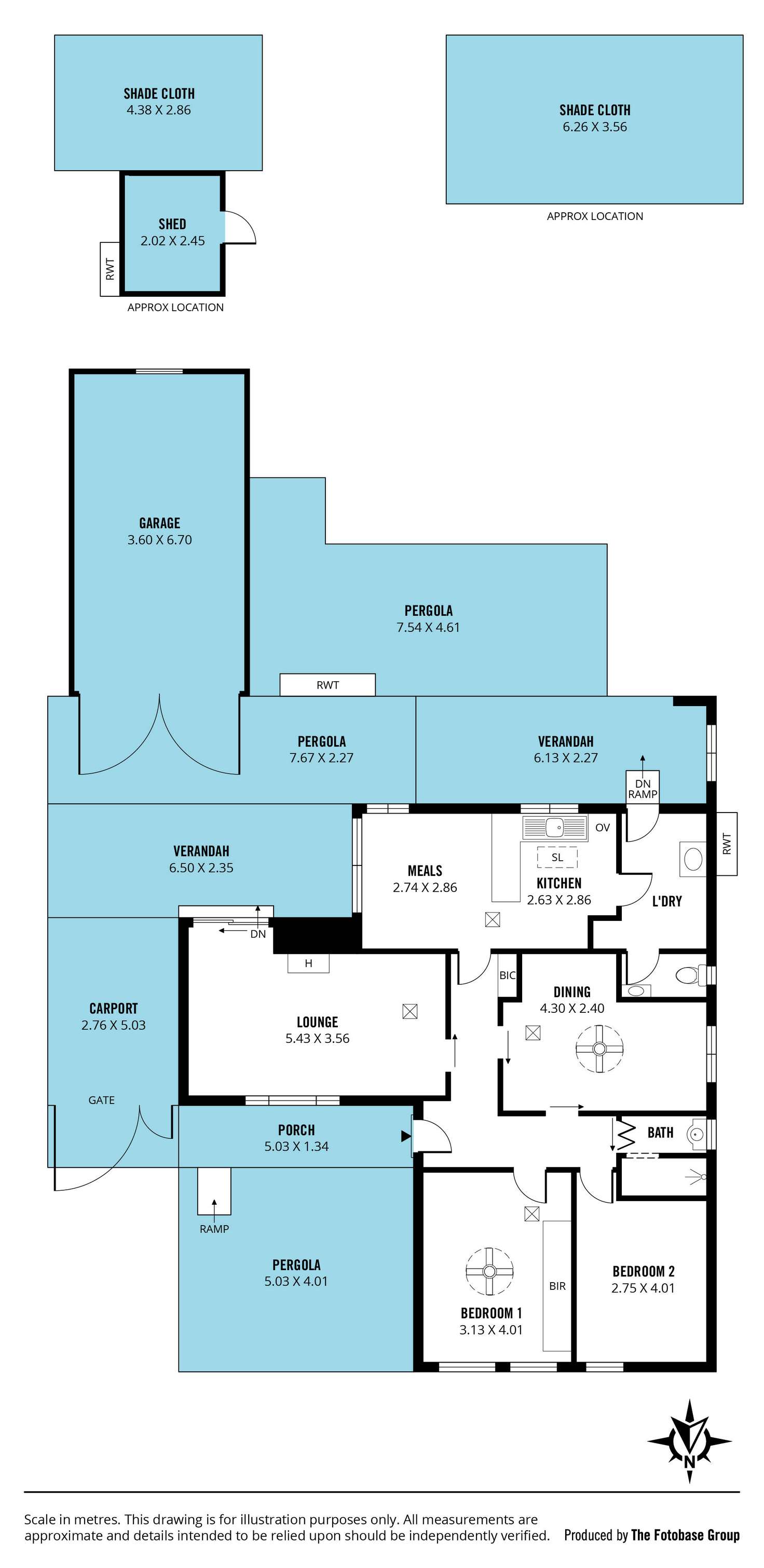 Floorplan of Homely house listing, 5 Bessie Street, Dover Gardens SA 5048