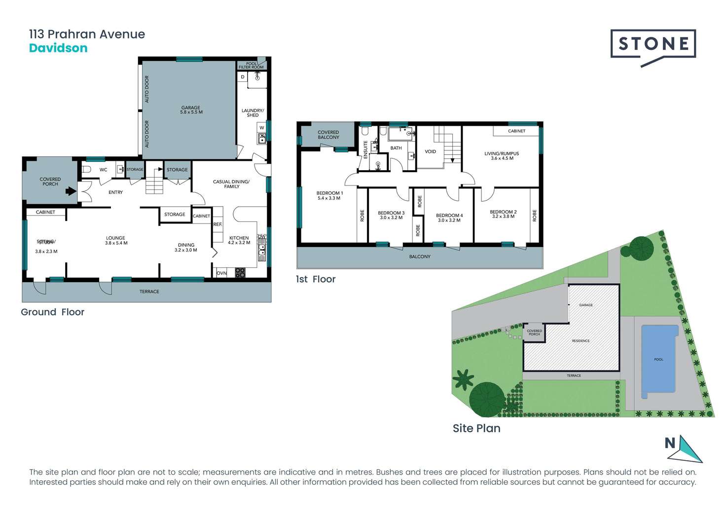 Floorplan of Homely house listing, 113 Prahran Avenue, Davidson NSW 2085