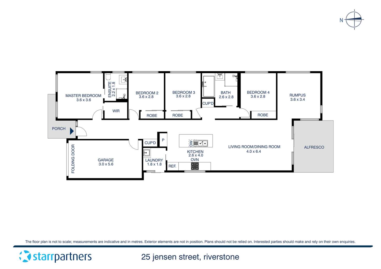 Floorplan of Homely house listing, 25 Jensen Street, Riverstone NSW 2765