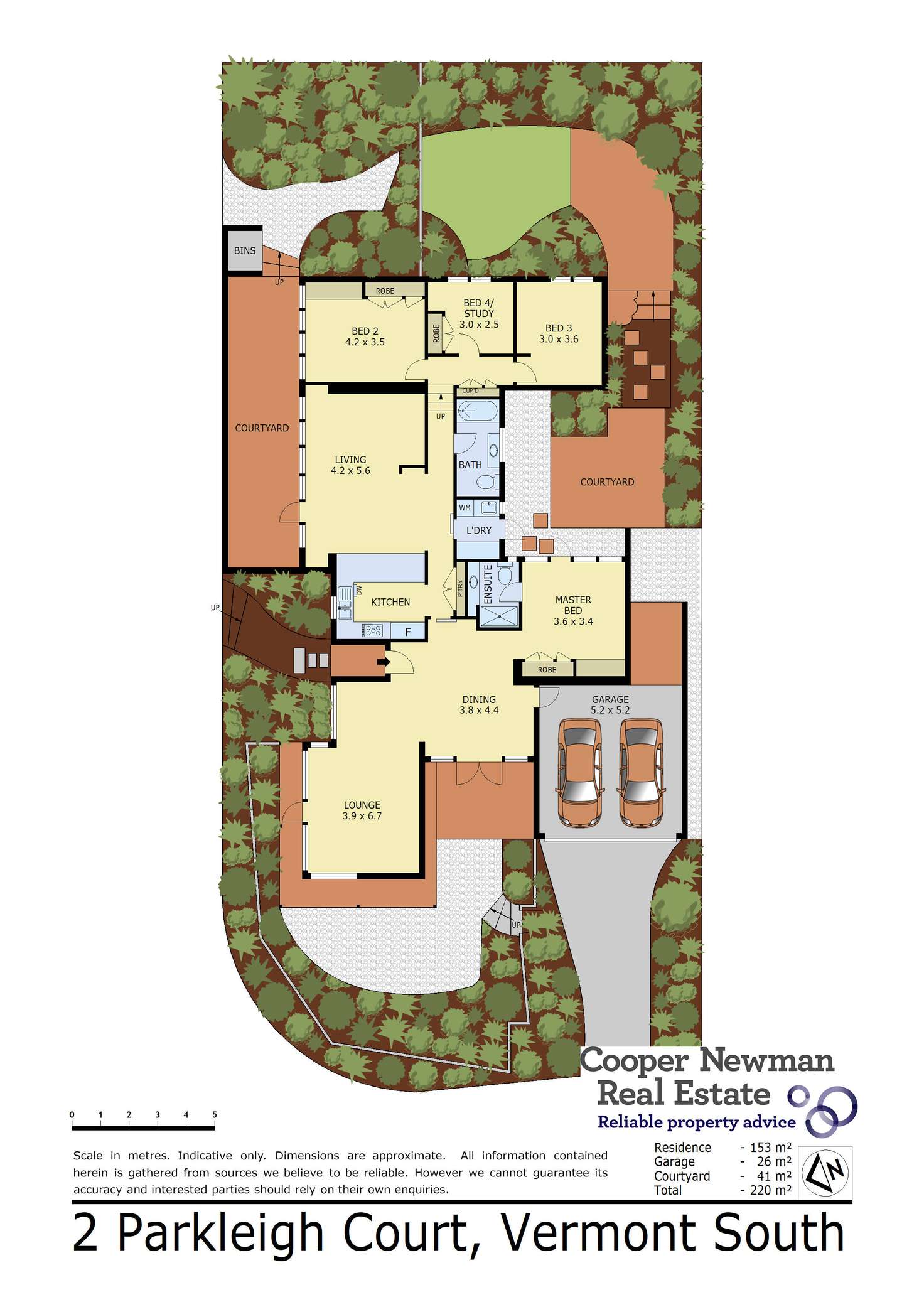 Floorplan of Homely house listing, 2 Parkleigh Court, Vermont South VIC 3133