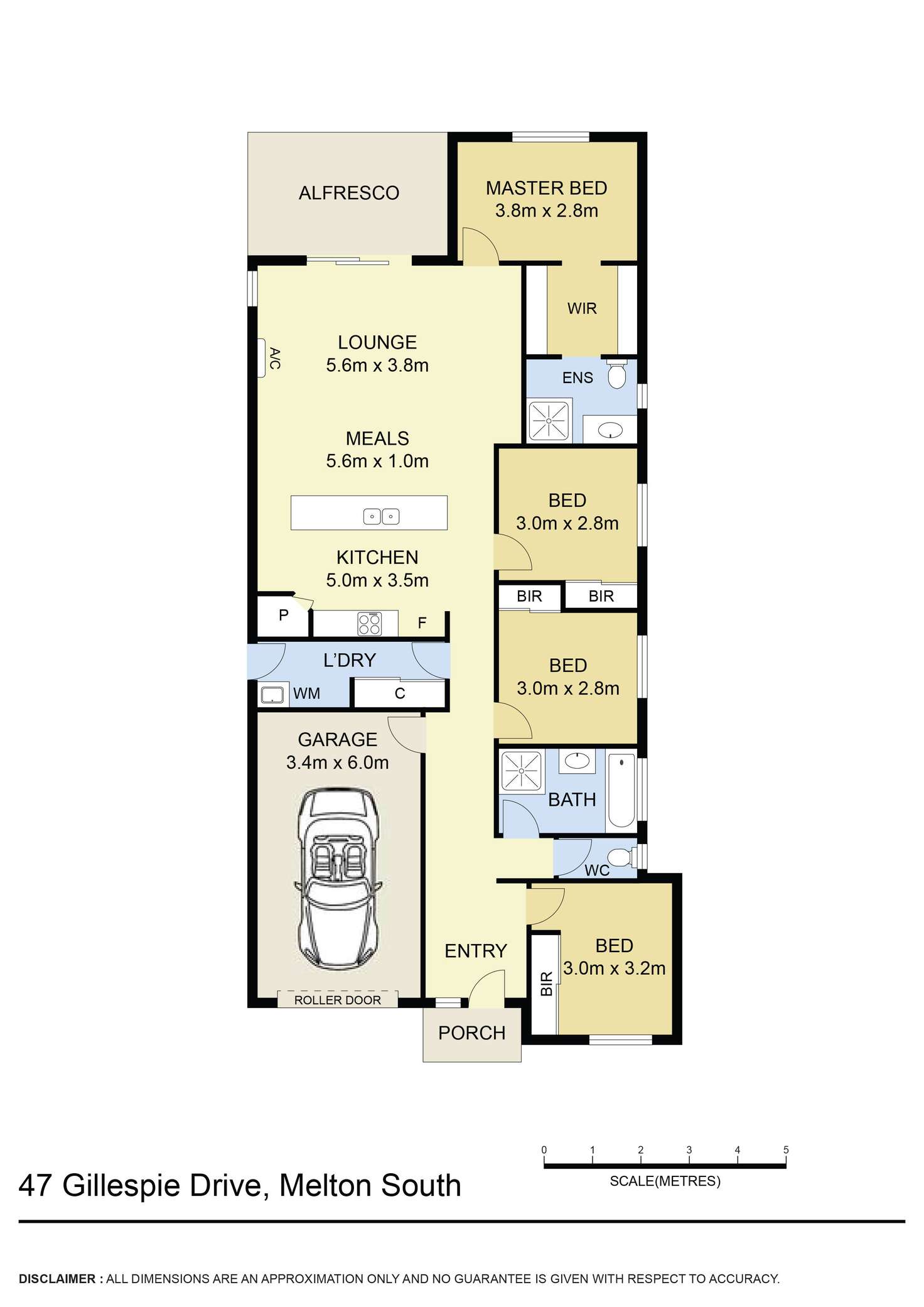 Floorplan of Homely house listing, LOT 2 Gillespie Drive, Weir Views VIC 3338