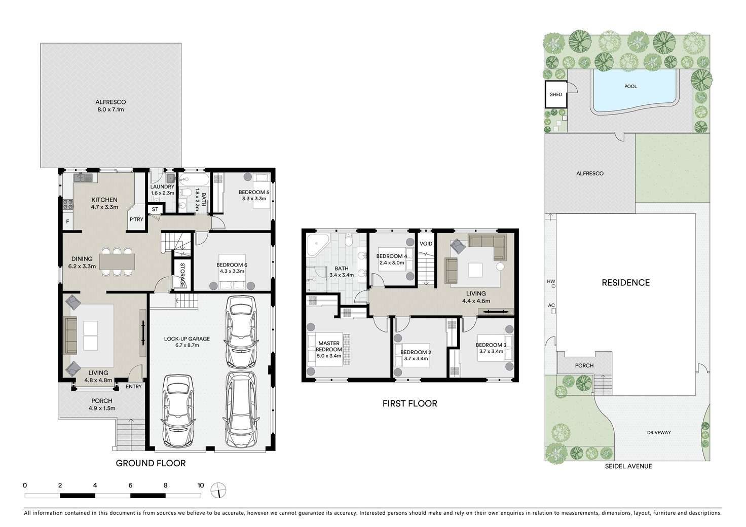 Floorplan of Homely house listing, 23 Seidel Avenue, Picnic Point NSW 2213