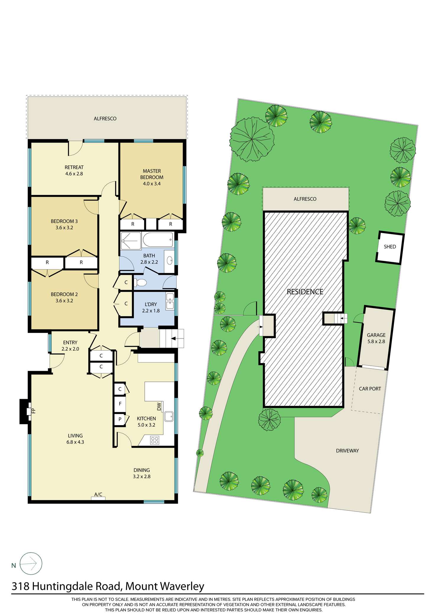 Floorplan of Homely house listing, 318 Huntingdale Road, Mount Waverley VIC 3149