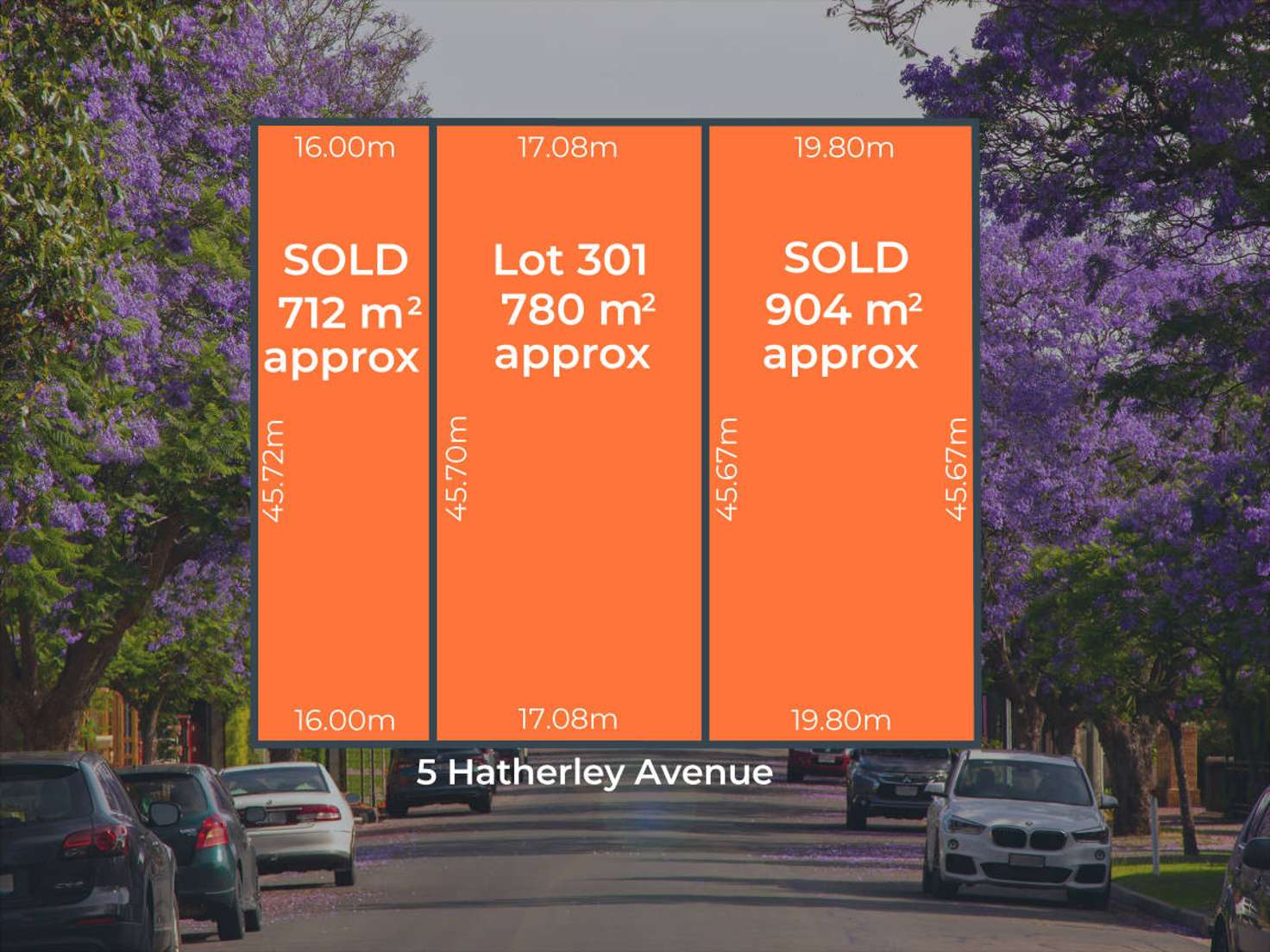 Floorplan of Homely residentialLand listing, 5 Hatherley Avenue, Hyde Park SA 5061