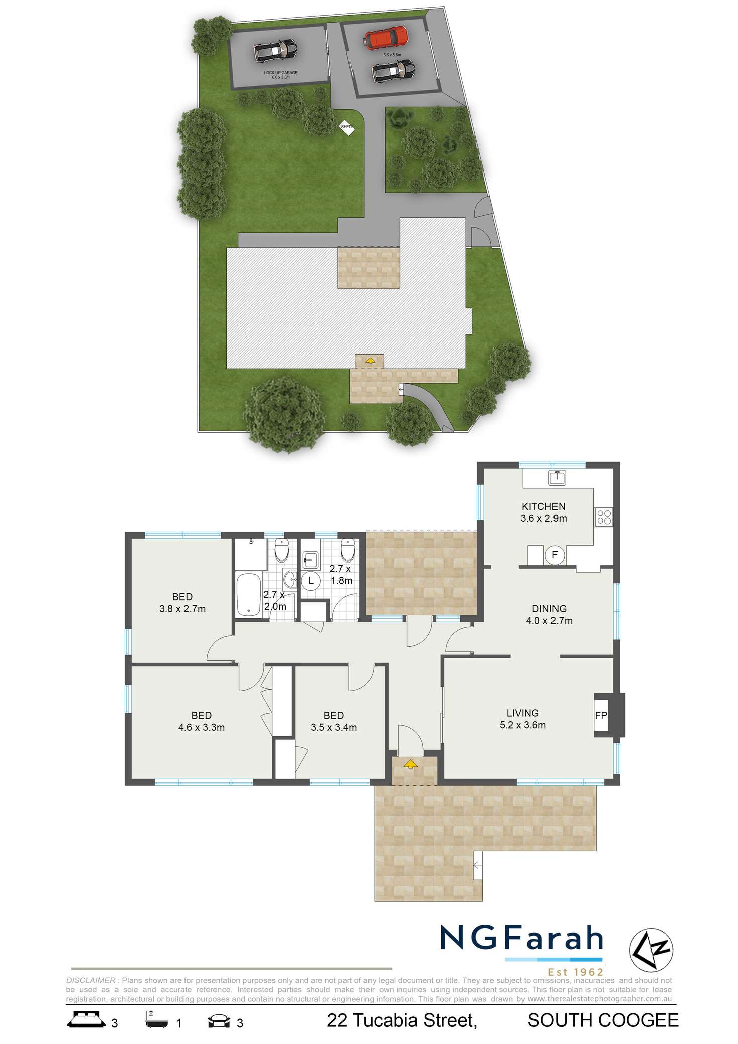 Floorplan of Homely house listing, 22 Tucabia Street, South Coogee NSW 2034