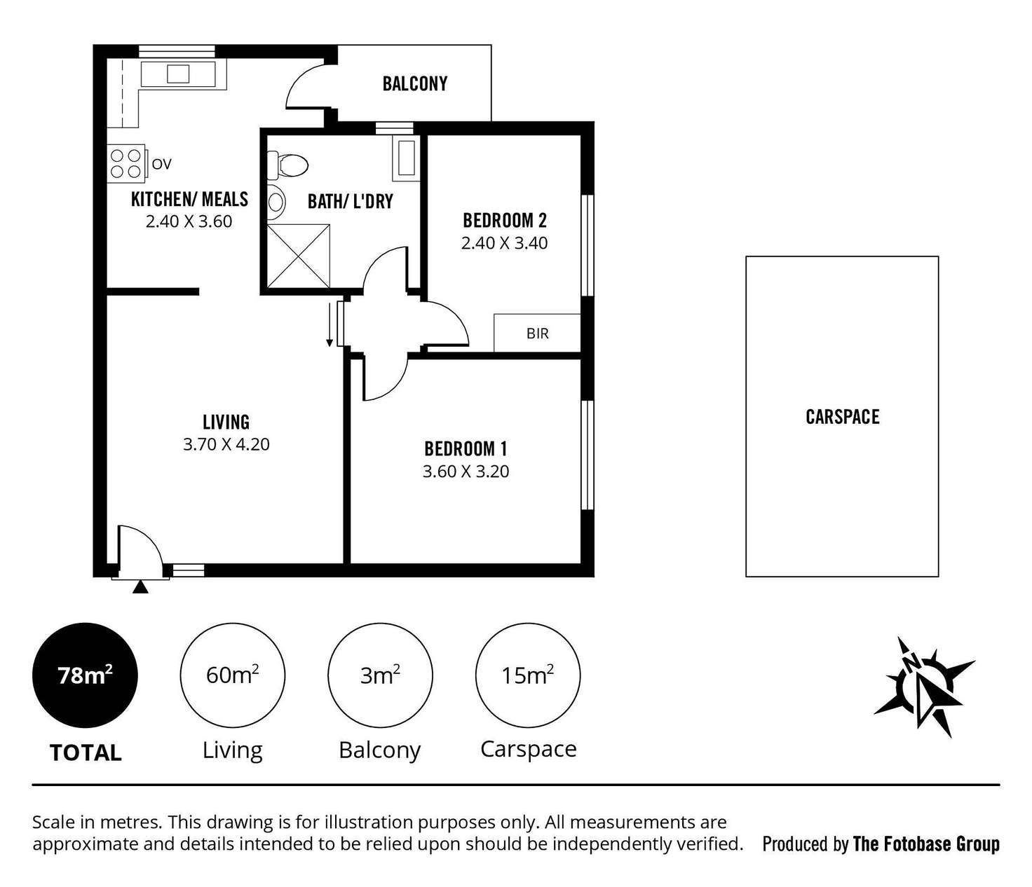 Floorplan of Homely unit listing, 30/127-129 Anzac Highway, Kurralta Park SA 5037