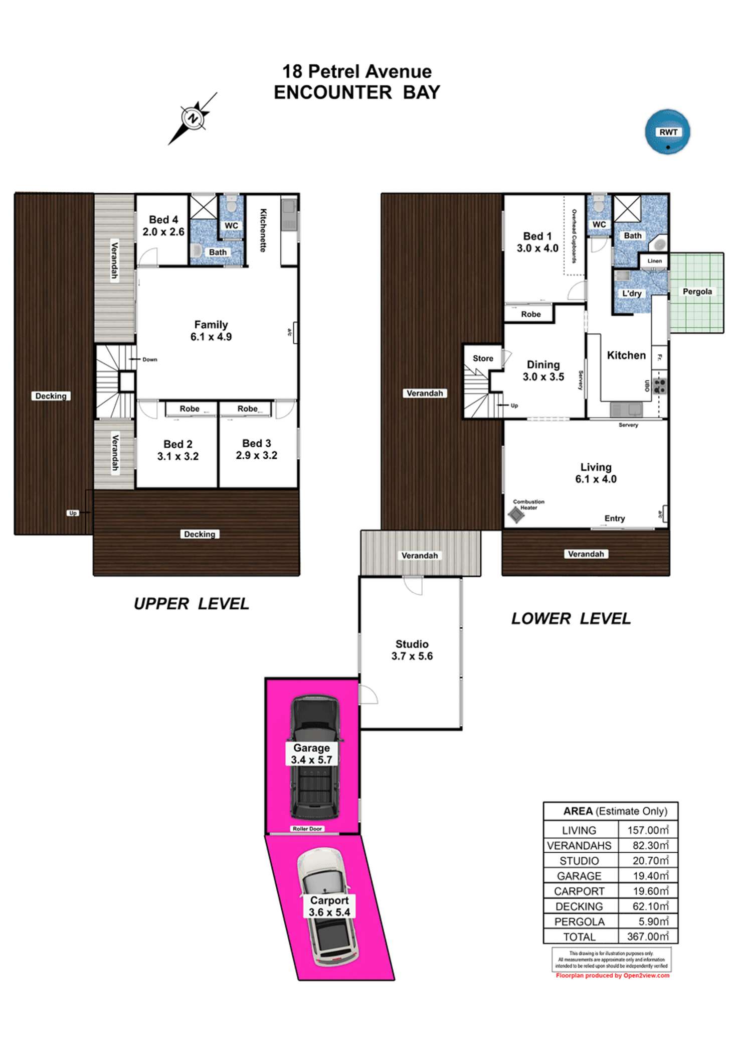 Floorplan of Homely house listing, 18 Petrel Avenue, Encounter Bay SA 5211