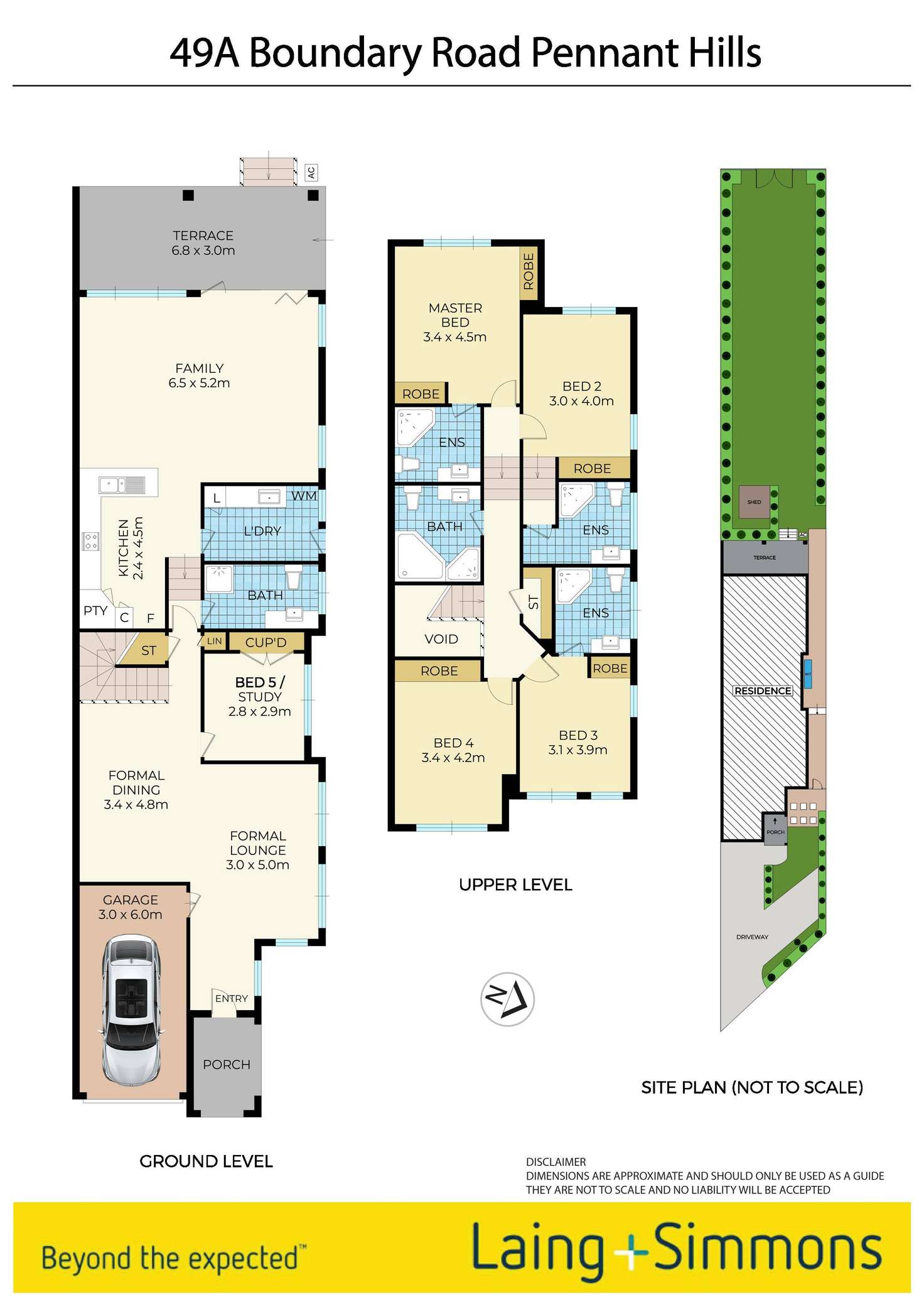 Floorplan of Homely house listing, 49A Boundary Road, Pennant Hills NSW 2120