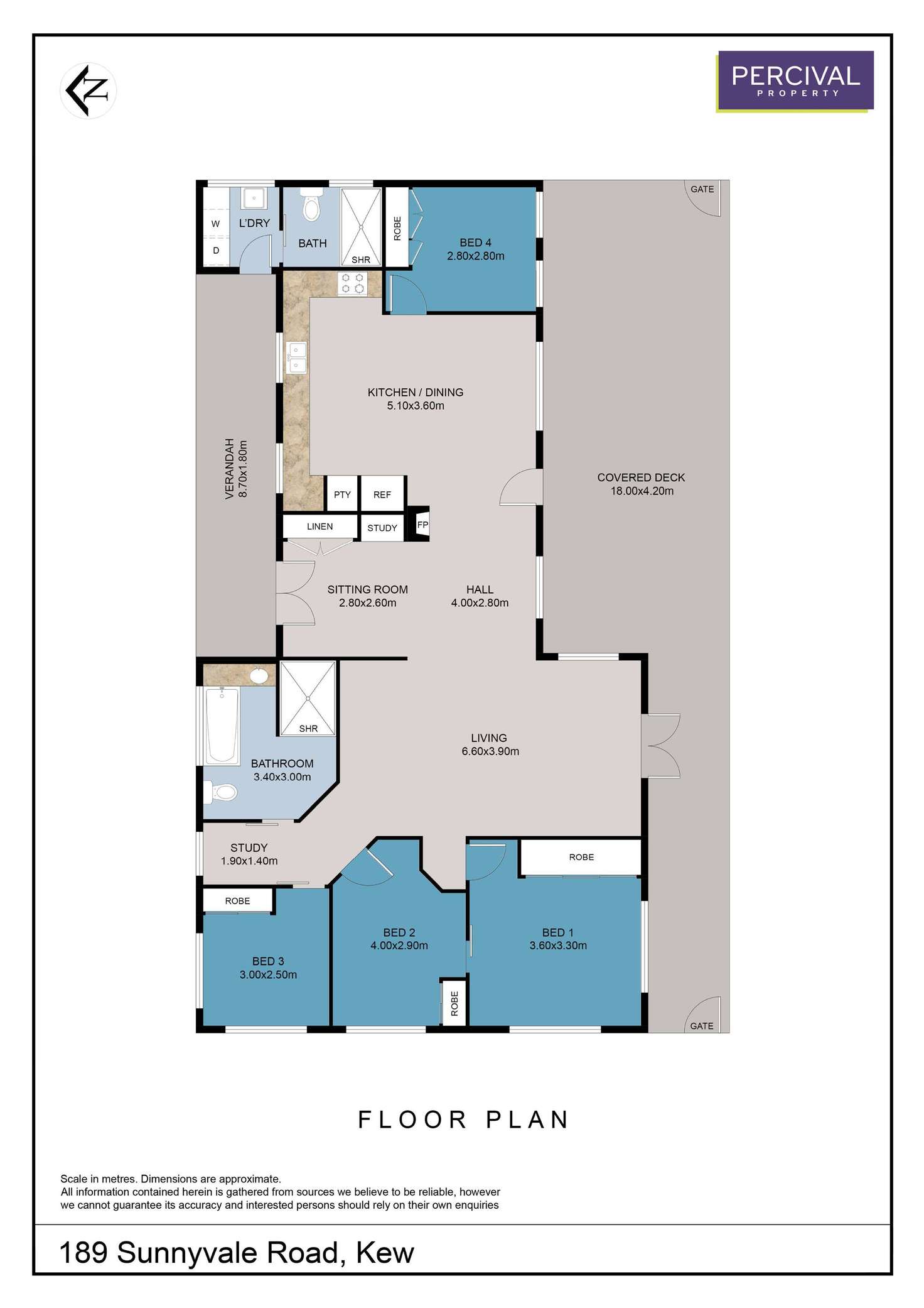 Floorplan of Homely house listing, 189 Sunnyvale Road, Kew NSW 2439