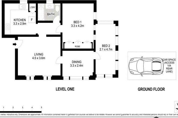 Floorplan of Homely apartment listing, 4/5 New Beach Road, Darling Point NSW 2027