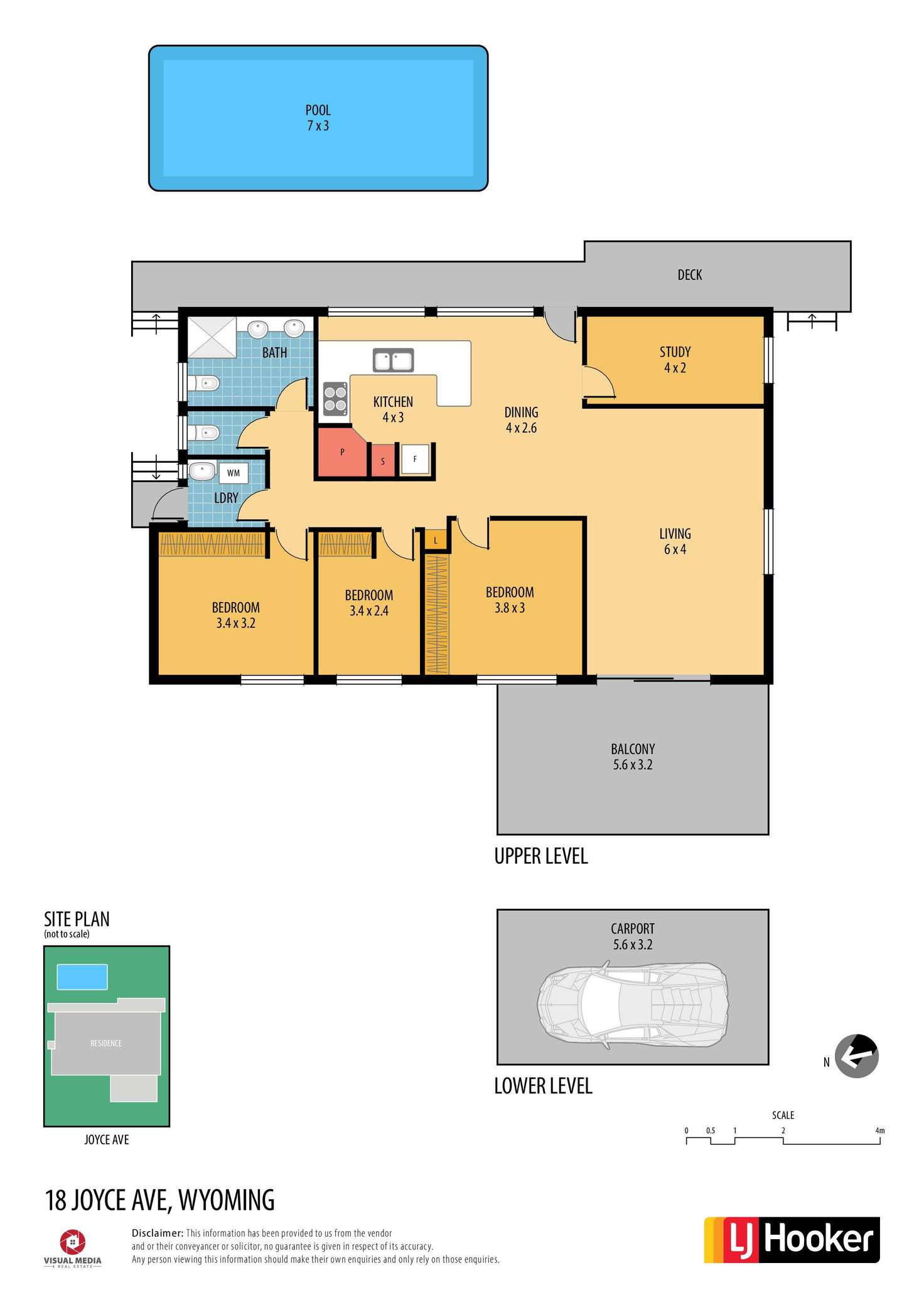 Floorplan of Homely house listing, 18 Joyce Avenue, Wyoming NSW 2250