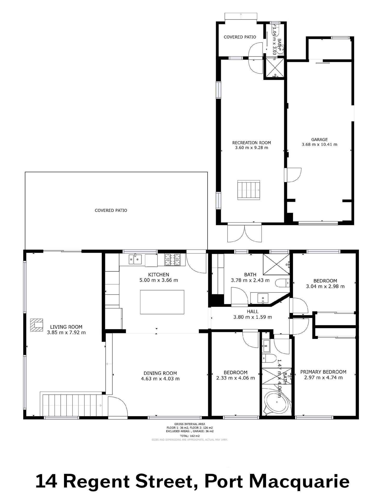 Floorplan of Homely house listing, 14 Regent Street, Port Macquarie NSW 2444