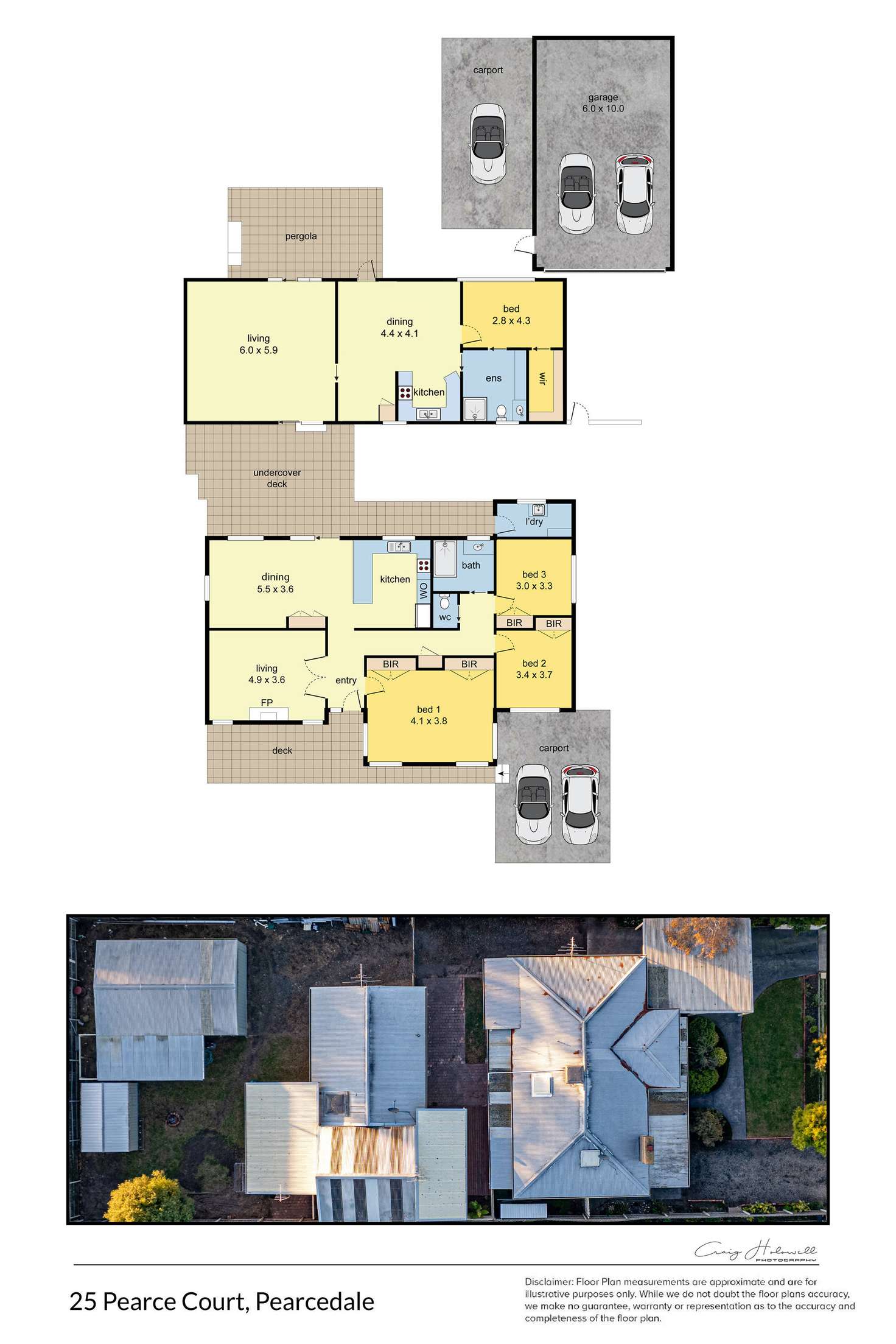 Floorplan of Homely house listing, 25 Pearce Court, Pearcedale VIC 3912