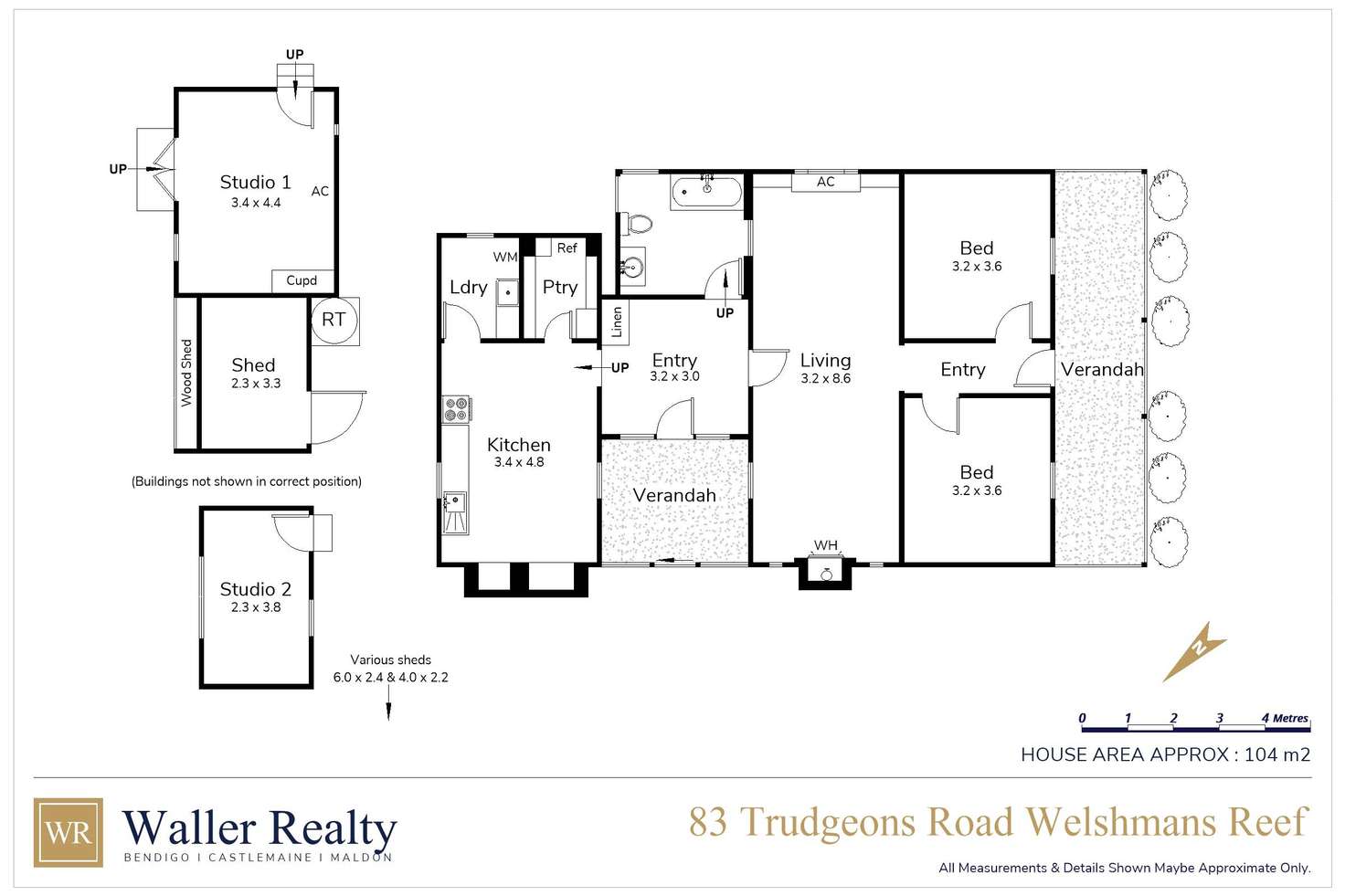 Floorplan of Homely house listing, 83 Trudgeons Road, Welshmans Reef VIC 3462