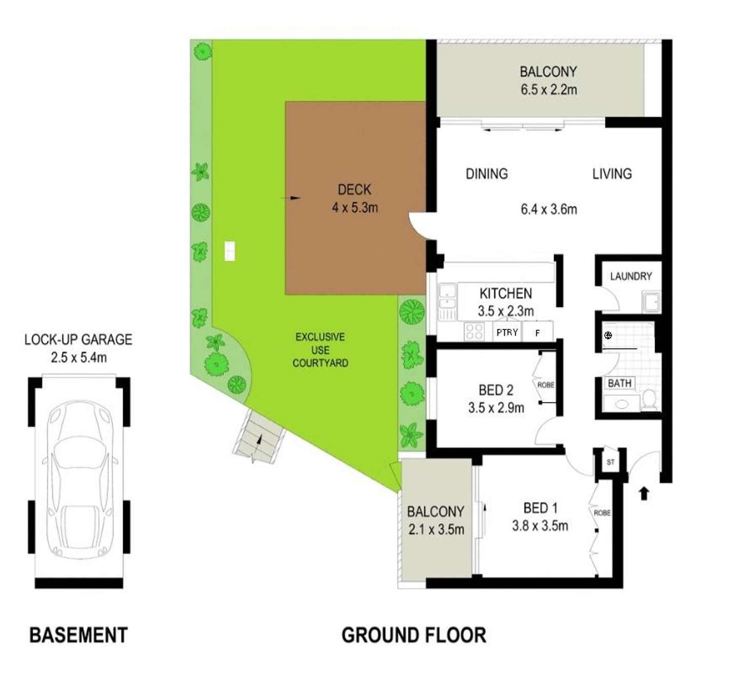 Floorplan of Homely apartment listing, 2/135 Milson Road, Cremorne Point NSW 2090