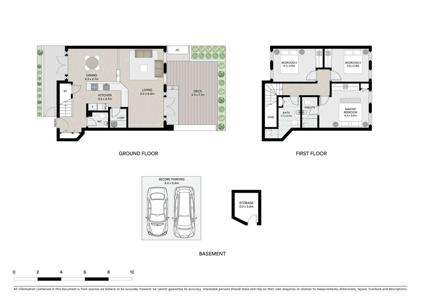 Floorplan of Homely townhouse listing, 5/9 River Road, Wollstonecraft NSW 2065