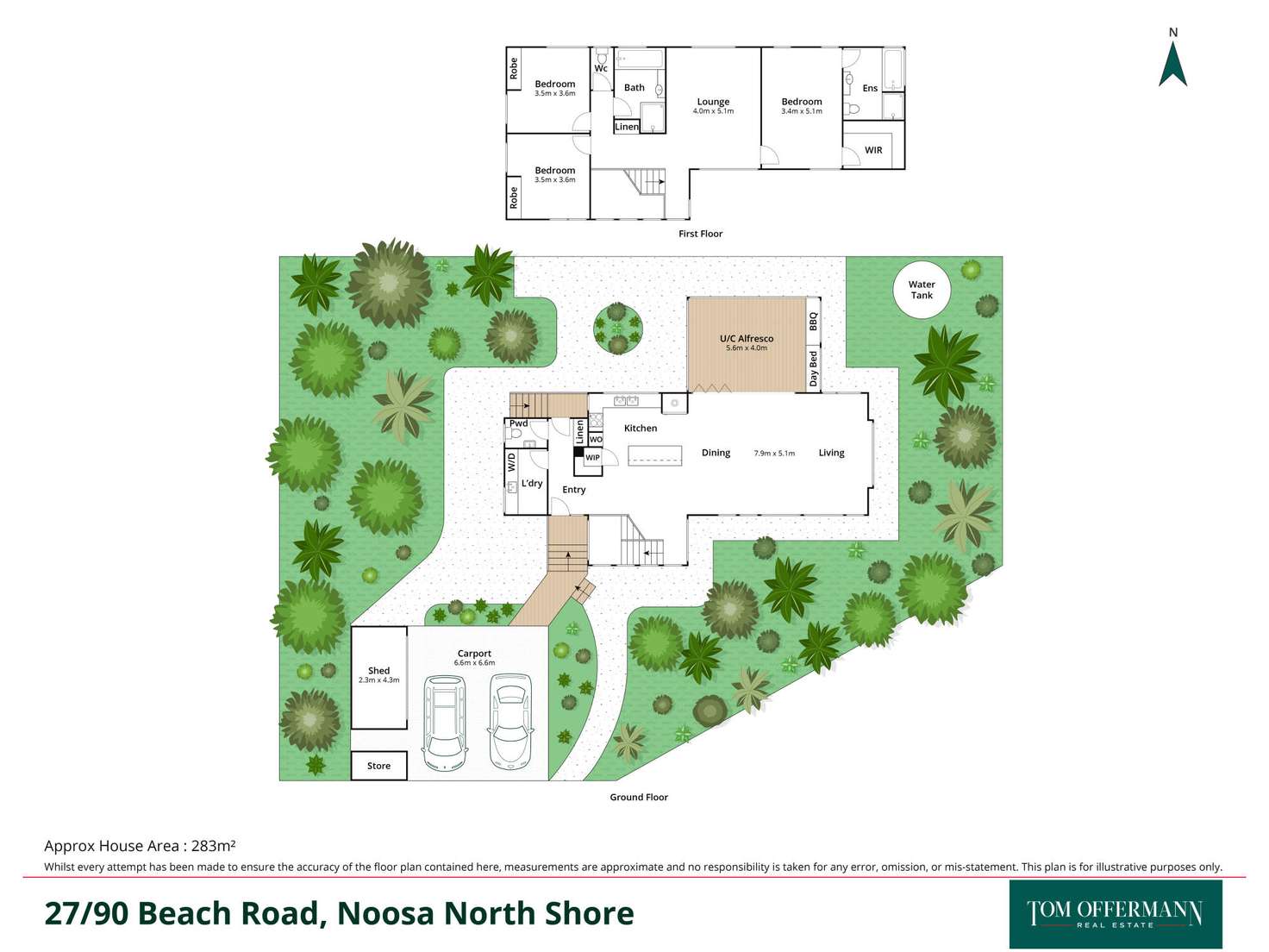 Floorplan of Homely house listing, 27/90 Beach Road, Noosa North Shore QLD 4565